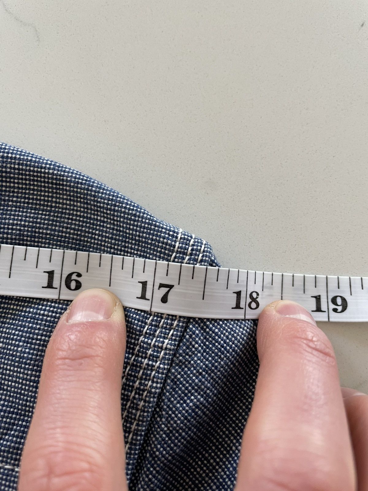 The Flat Head The Flat Head Chambray Button Up Shirt - Size 38 (Medium) Size US M / EU 48-50 / 2 - 5 Thumbnail