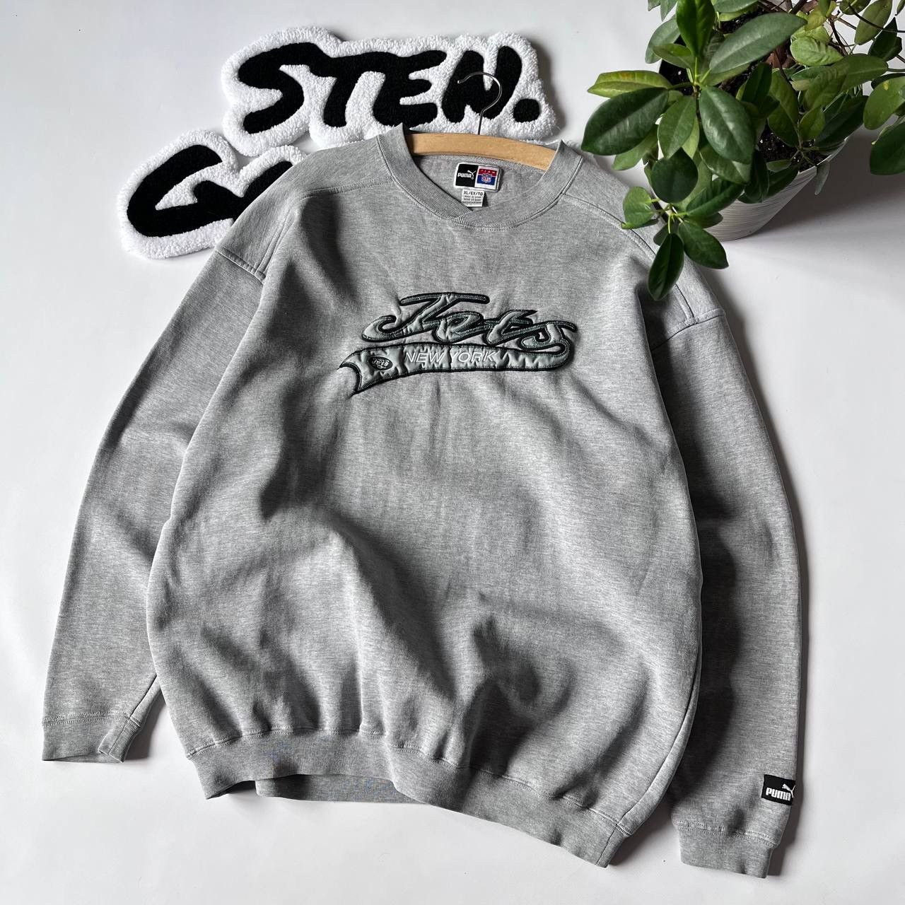 NFL × Puma Rare 90s Puma New York Jets NFL Sweatshirt XL Size US XL / EU 56 / 4 - 3 Thumbnail