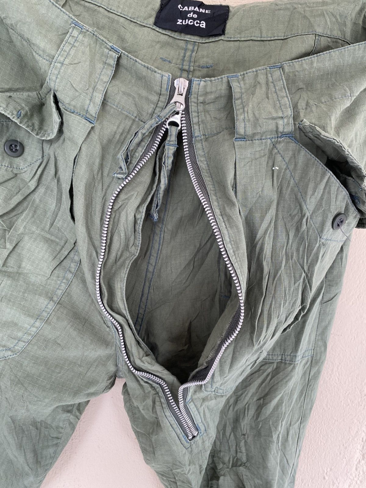 CABANE de ZUCCa Cabane De Zucca Ripstop Zipper Lightweight Pant Size US 30 / EU 46 - 3 Thumbnail