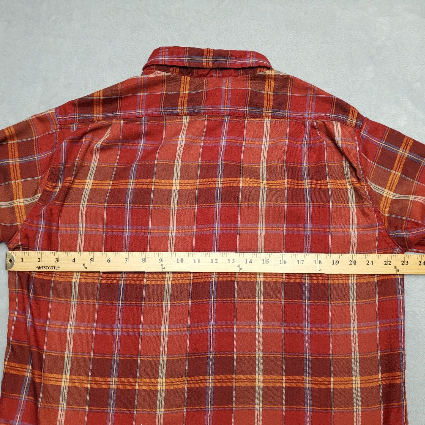 Orvis Orvis Shirt Mens Large Red Plaid Classic Collection Performance Outdoor Fishing Size US L / EU 52-54 / 3 - 6 Thumbnail