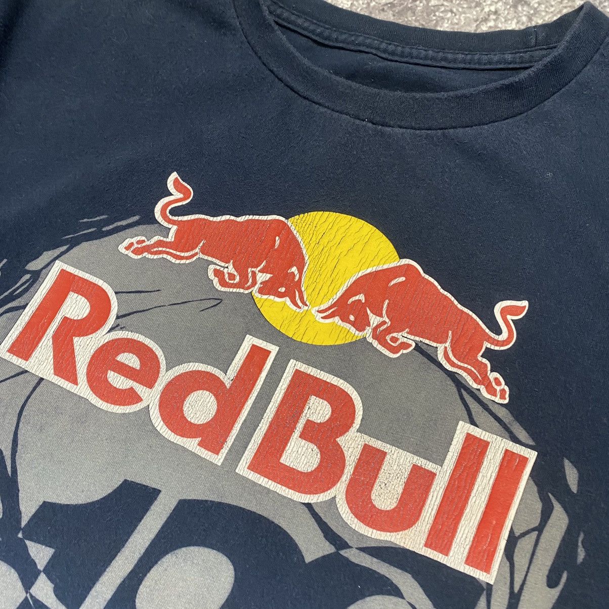 Fox Racing × Red Bull × Vintage Vintage Red Bull x Fox Racing Big Graphic logo 1998 tee Size US L / EU 52-54 / 3 - 3 Thumbnail