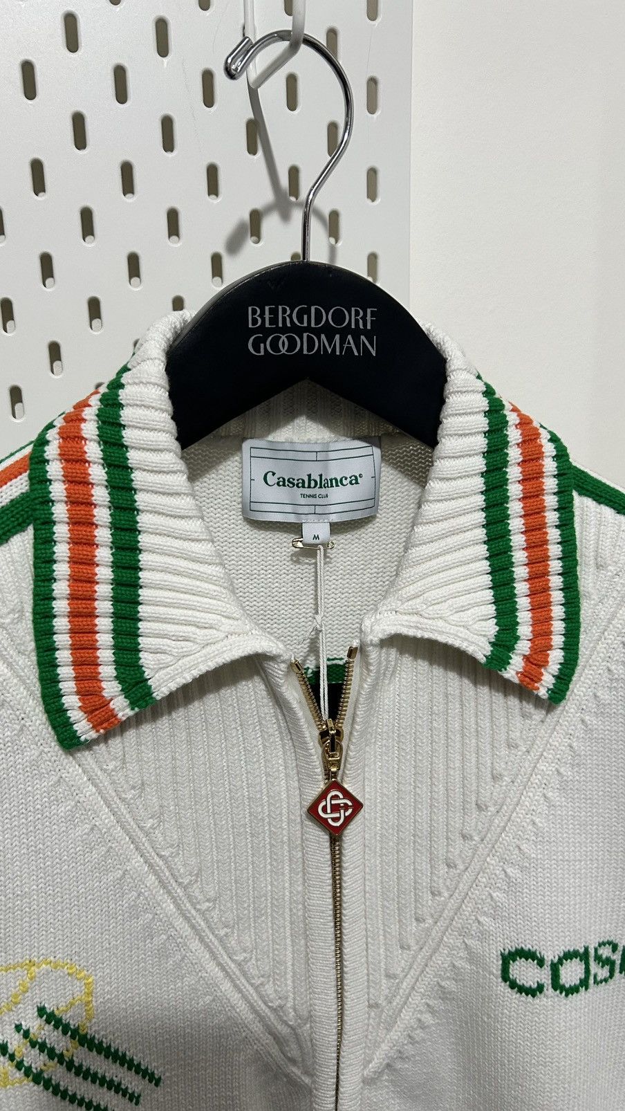 Casablanca Casablanca KNIT LE JEU INTARSIA KNIT JACKET Medium Size US M / EU 48-50 / 2 - 4 Thumbnail