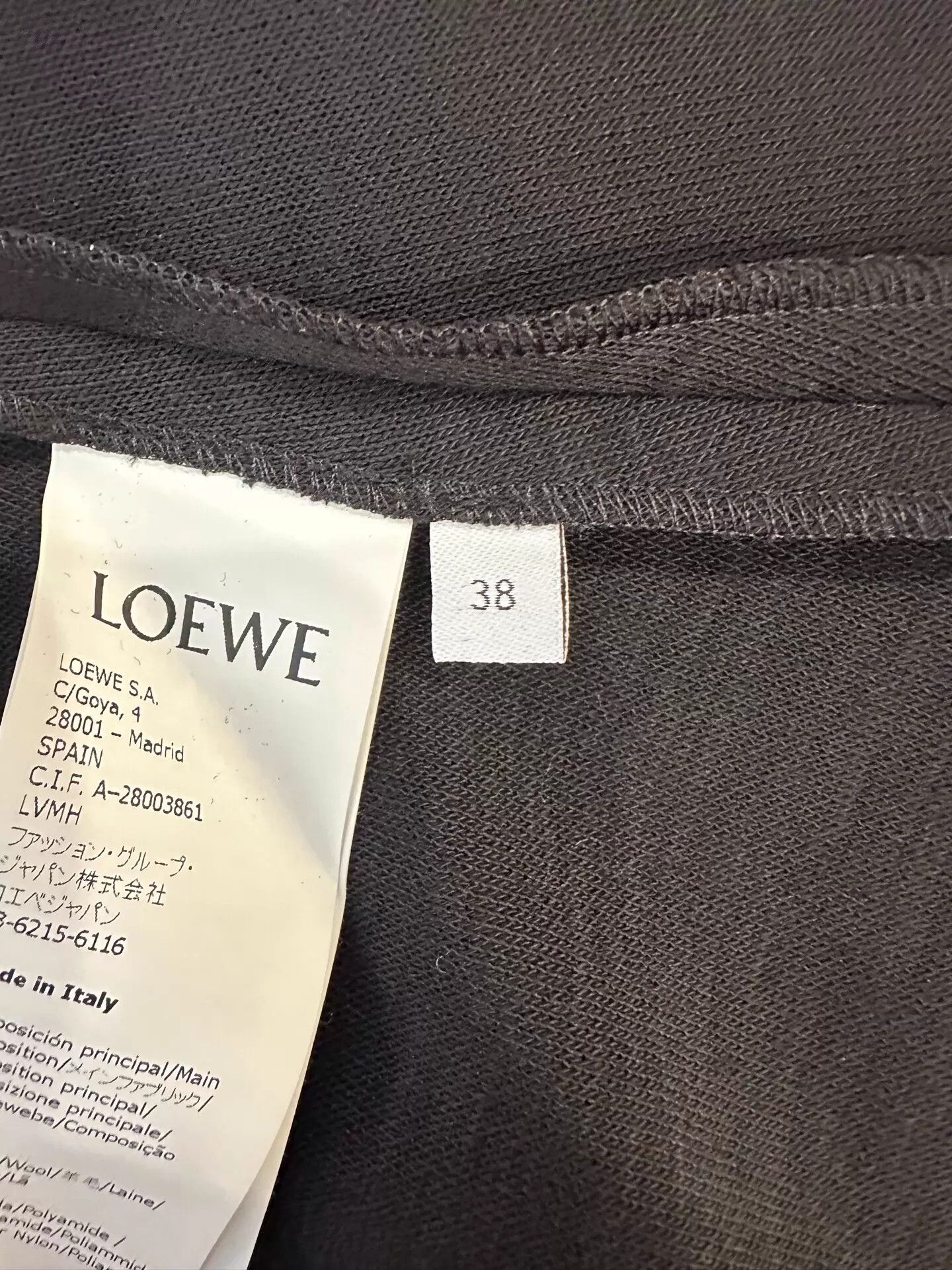 Loewe Loewe Women's Green Black Colorblocked Long Dress FR 38 Size XS / US 0-2 / IT 36-38 - 5 Thumbnail