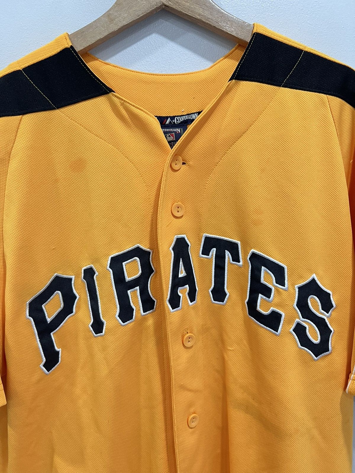 Vintage Vintage Pittsburgh Pirates Baseball Jersey mlb clements Size US M / EU 48-50 / 2 - 4 Thumbnail