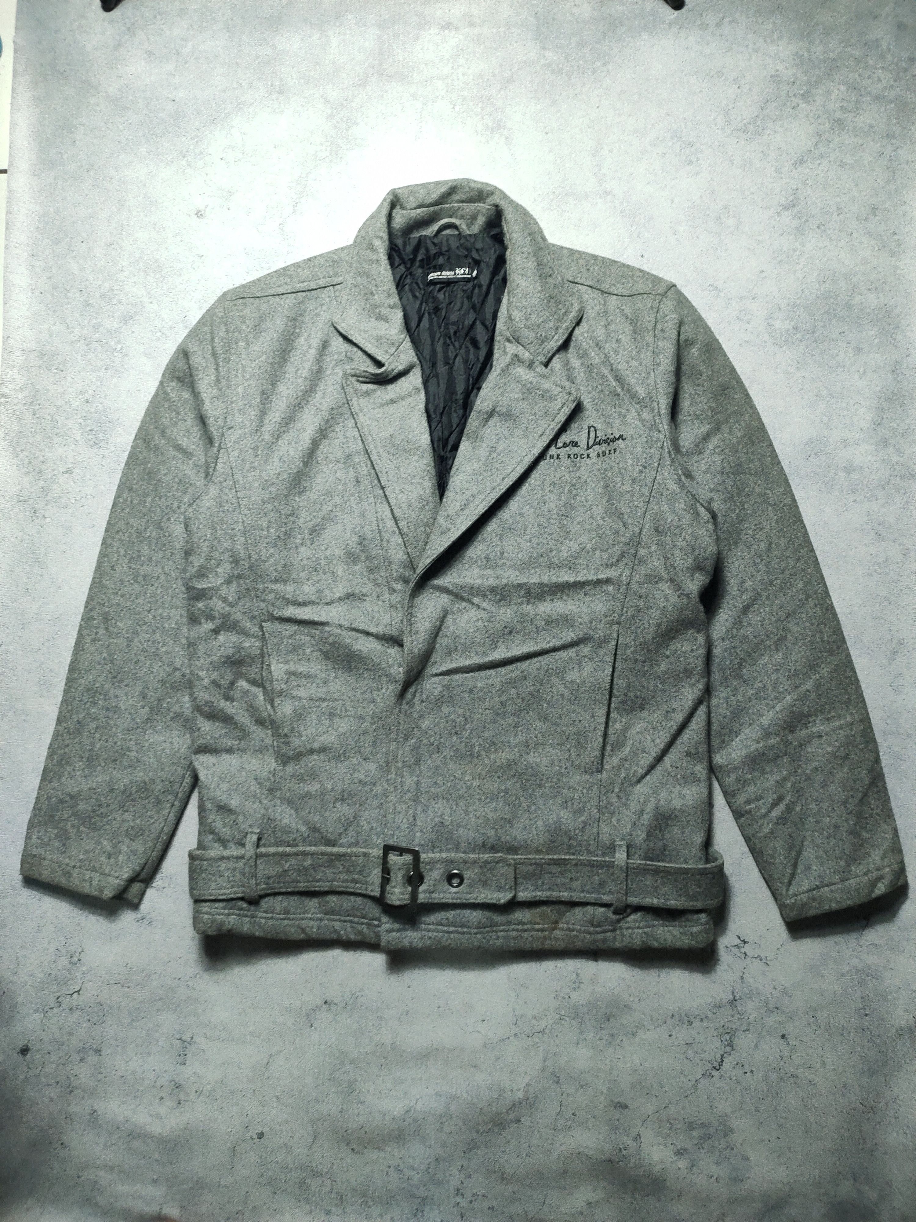 Vintage M.C.D x Punk Rock Surf Vintage Wool Biker Jacket Size US L / EU 52-54 / 3 - 2 Thumbnail