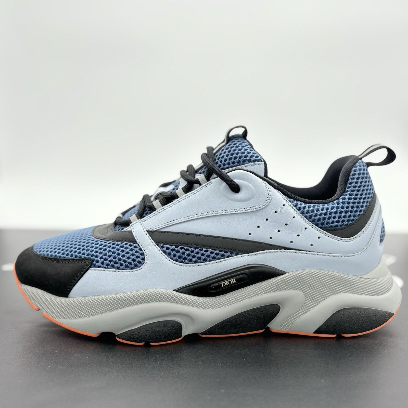 Dior Dior B22 Sneaker ' Light Blue Orange ' | SUPER CLEAN! Size US 13 / EU 46 - 8 Thumbnail
