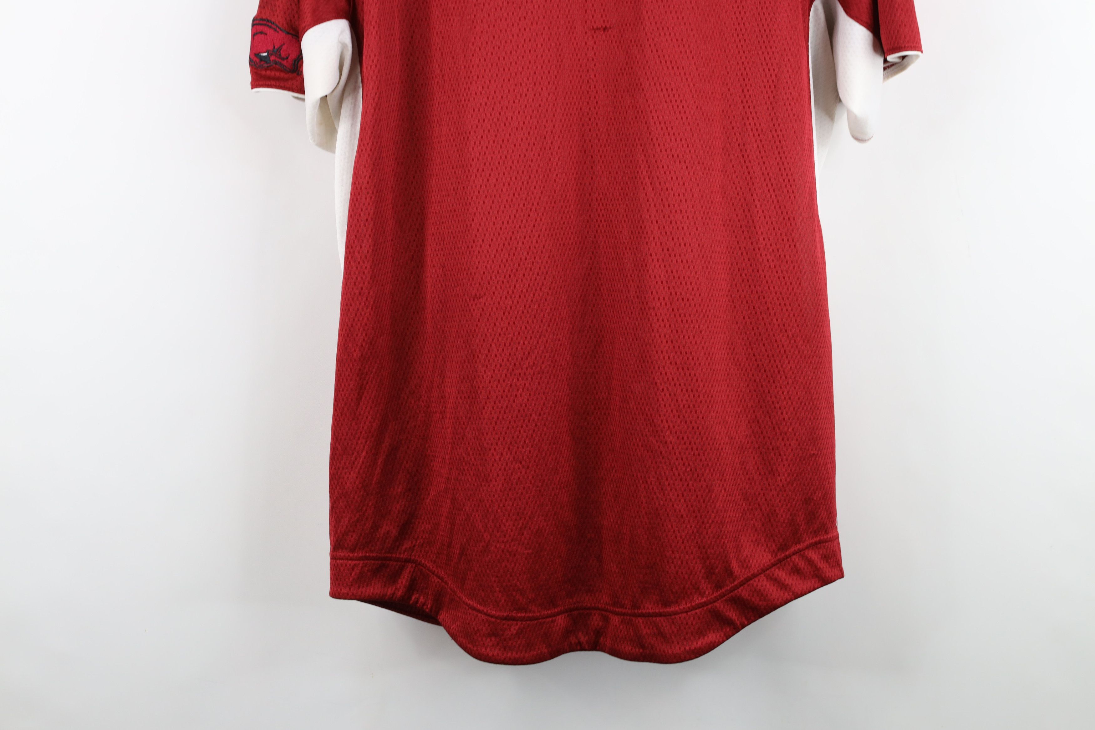 Nike Nike University of Arkansas Baseball Jersey Henley Shirt Size US S / EU 44-46 / 1 - 16 Thumbnail