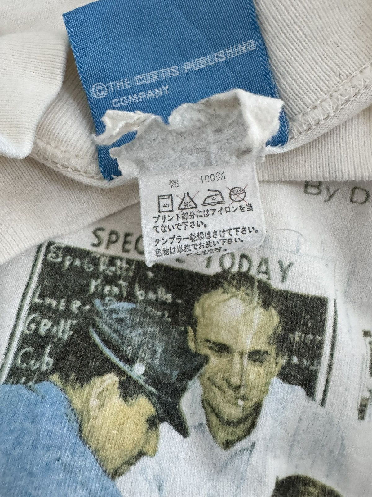 Arts & Science Vintage Saturday Evening Post Norman Rockwell Runaway Tee Size US L / EU 52-54 / 3 - 10 Thumbnail