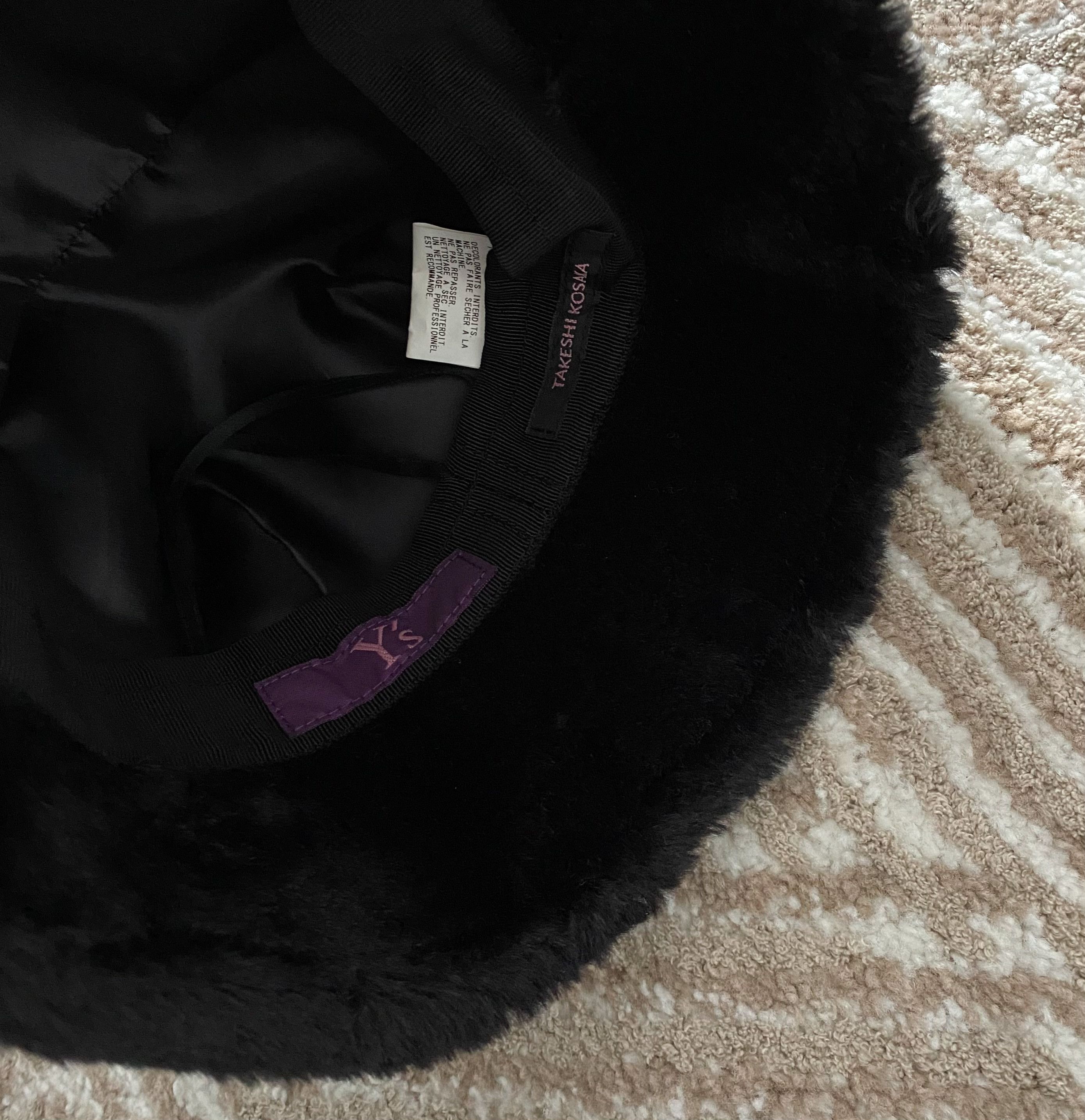 Yohji Yamamoto Y's Yohji Yamamoto Fuzzy Bucket Hat Size ONE SIZE - 7 Thumbnail