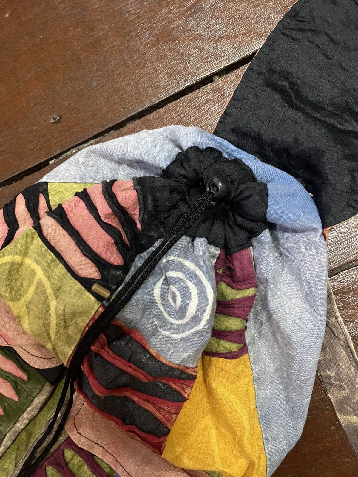 Japanese Brand Custom Dyed Multicolor Fanny Rucksack Bagpack Size ONE SIZE - 9 Thumbnail