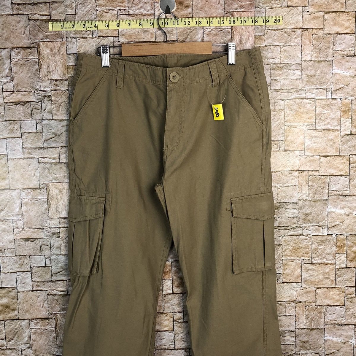 Japanese Brand Japanese Brand Brown Cargo Multipocket Pants #A452 Size US 32 / EU 48 - 2 Thumbnail