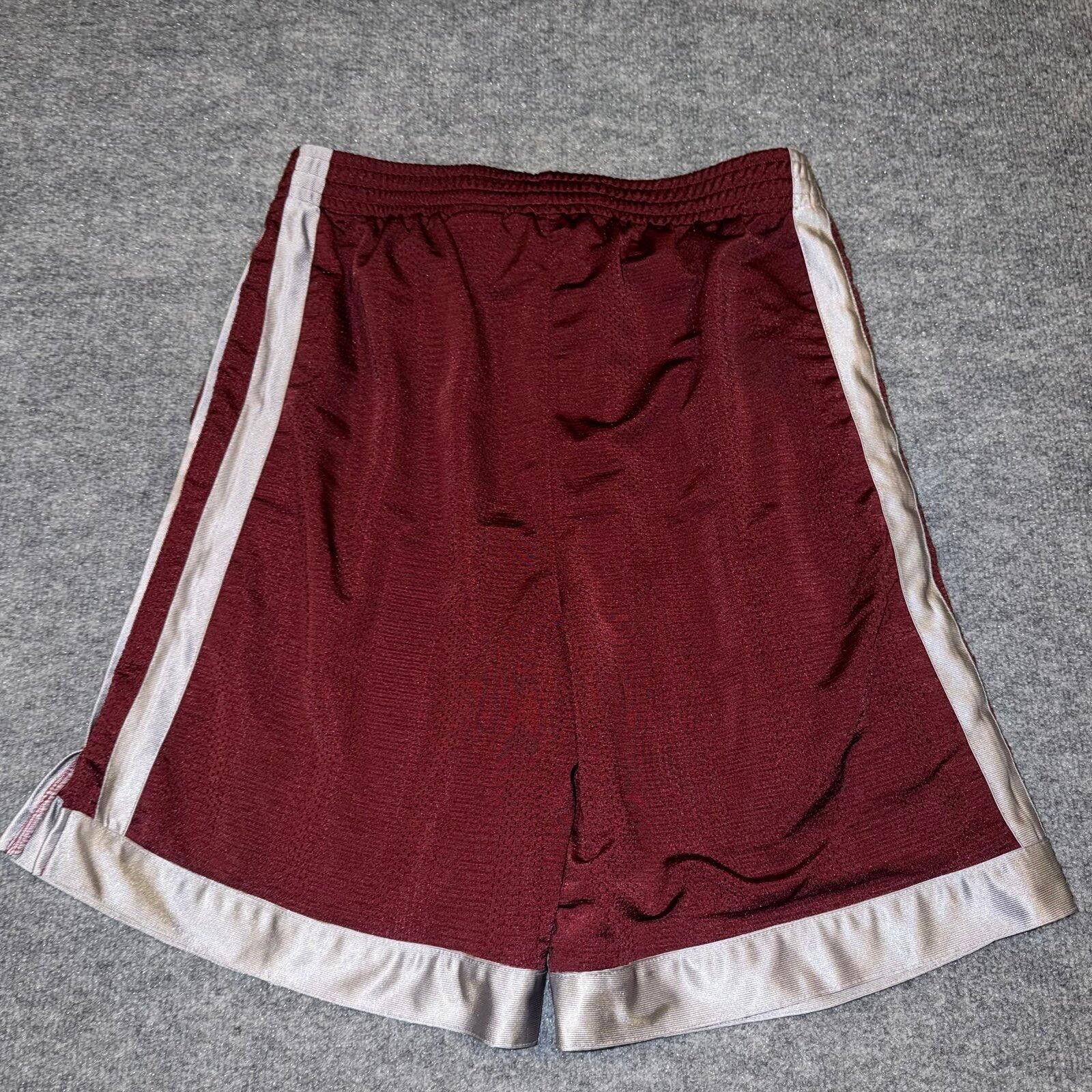 Nike Tek Gear Red Mesh Dazzle Baggy Hoop Shorts Mens MD VTG Size US 32 / EU 48 - 4 Thumbnail