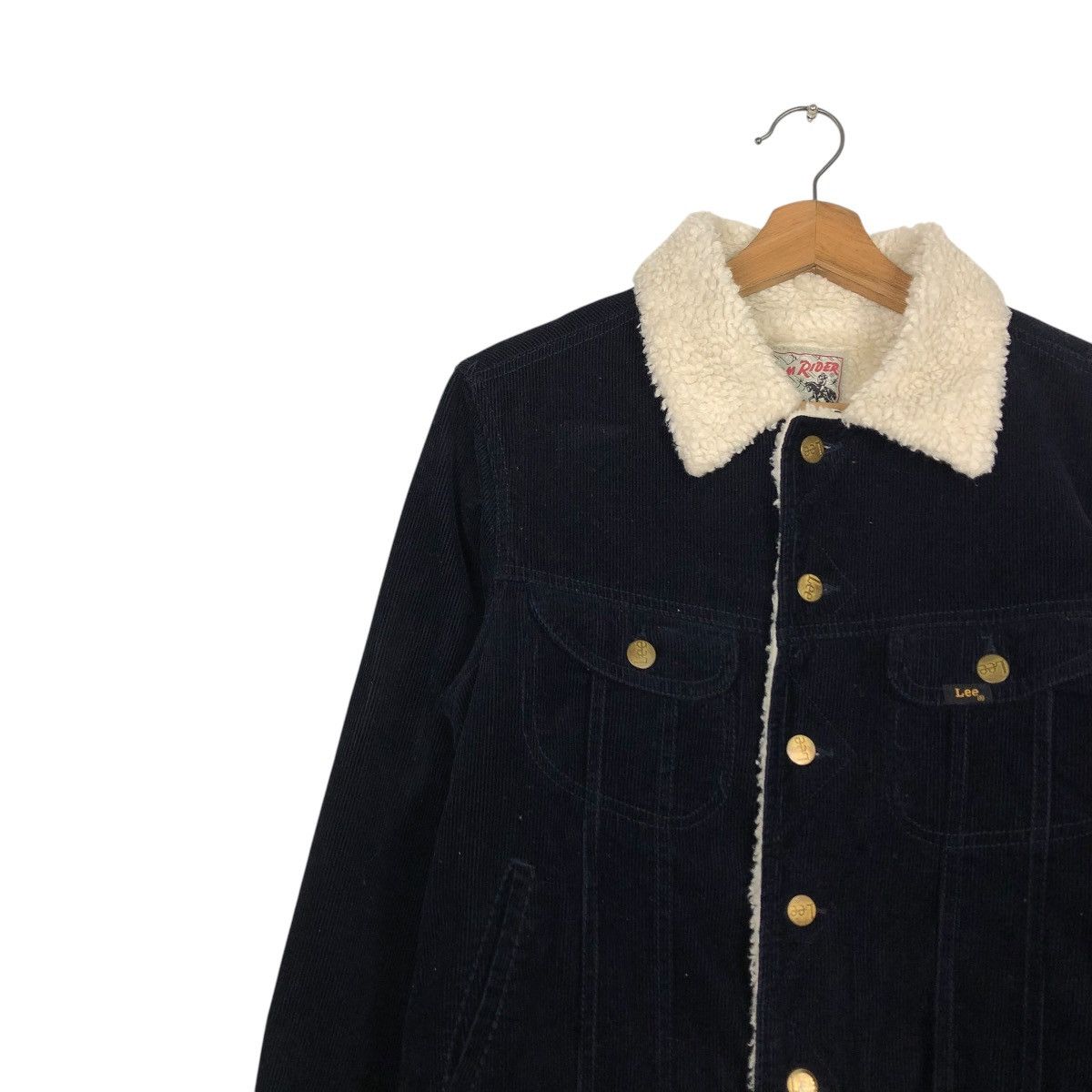 Lee 🔥VINTAGE TRUCKER CORDUROY JACKET LEE STORM RIDER BLANKET Size US M / EU 48-50 / 2 - 9 Thumbnail