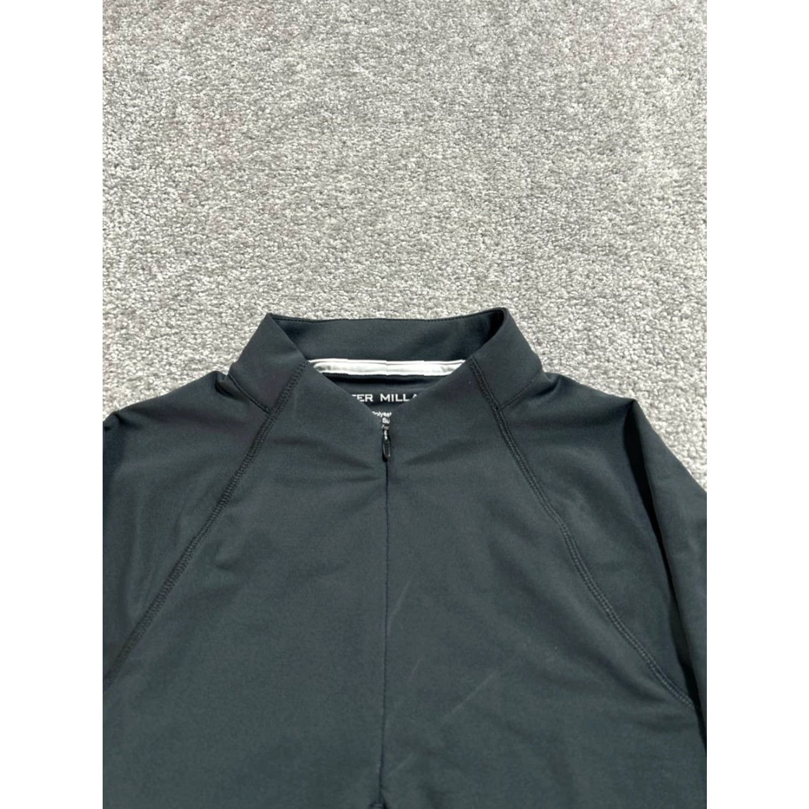 Peter Millar Peter Millar Sweater Mens L Black Golf Quarter Zip Logo Size US L / EU 52-54 / 3 - 2 Thumbnail
