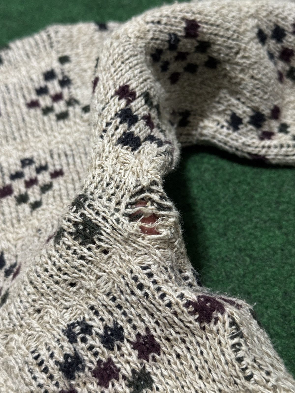Towncraft Vintage Towncraft Knit Grandpa Earth tone XXL Sweater Size US XXL / EU 58 / 5 - 7 Thumbnail