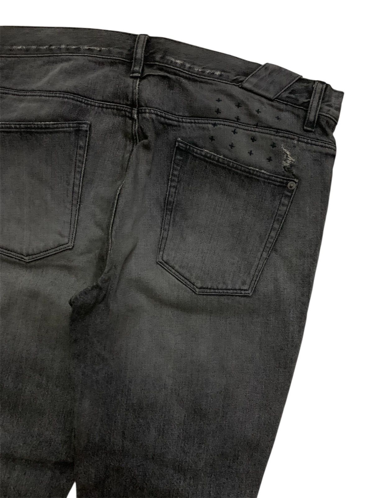 Ksubi 💥Avant-Garde Ksubi Black Denim Size US 37 - 5 Thumbnail