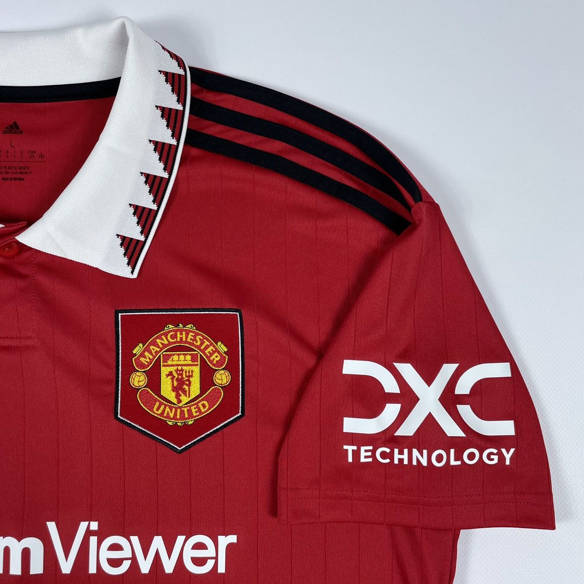 Adidas Adidas Manchester United FC Soccer Jersey Football Polo Size US L / EU 52-54 / 3 - 6 Thumbnail