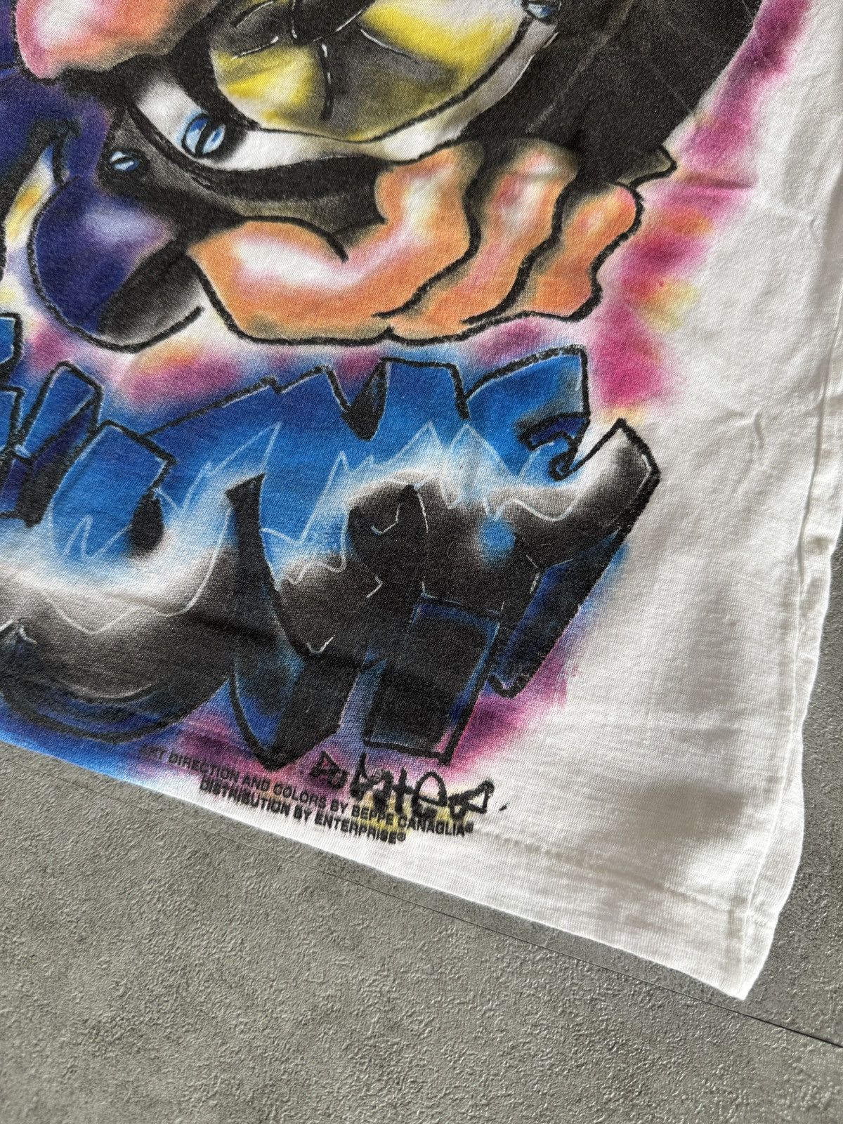 Vintage *RARE* VINTAGE 1999 90s ENTERPRISES HIP HOP BRUSHES STREET Size US XL / EU 56 / 4 - 3 Thumbnail