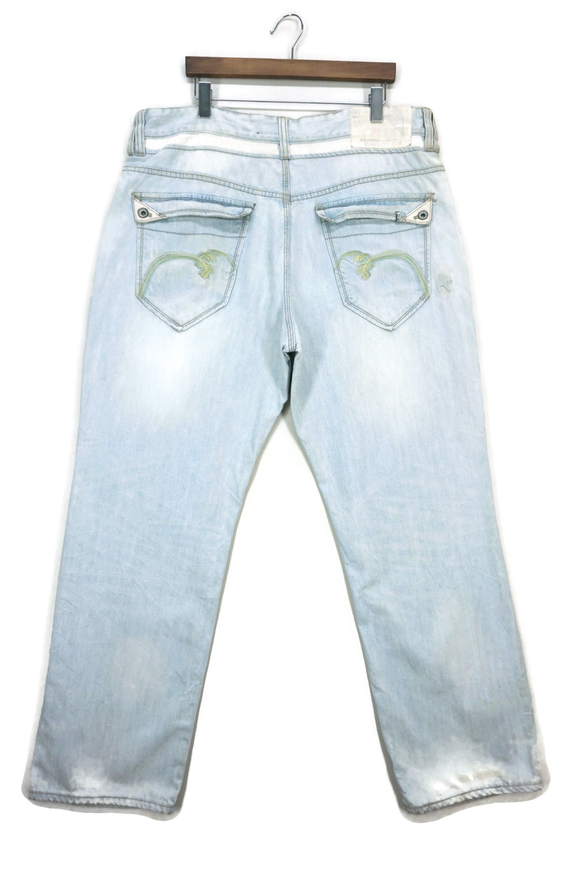 Rocawear Rocawear Jeans Size W42xL34 Baggy Hip Hop Light Wash Denim Size US 40 / EU 56 - 2 Thumbnail