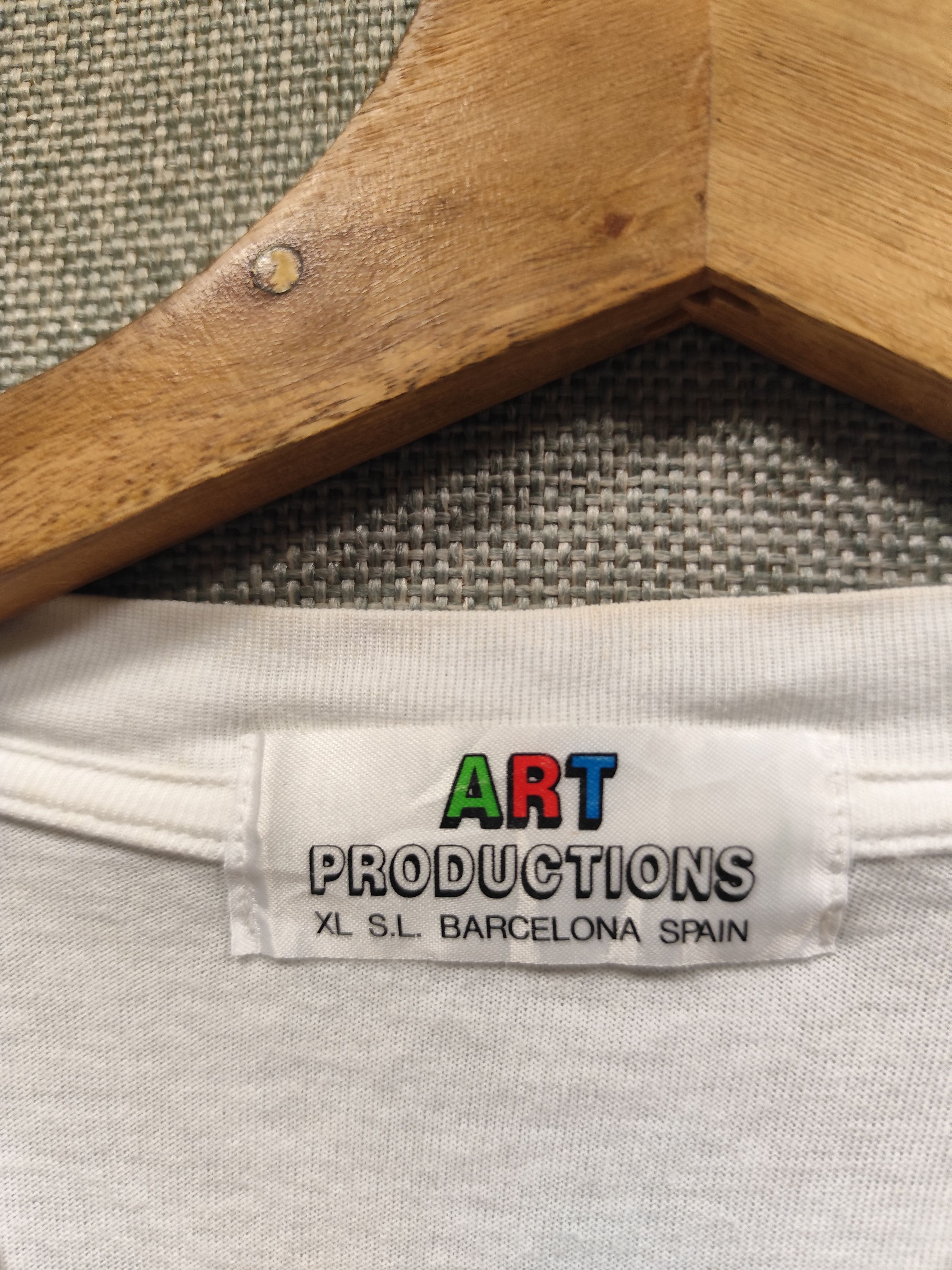 Art Comes First vintage 90s t shirt picasso Size US S / EU 44-46 / 1 - 6 Thumbnail