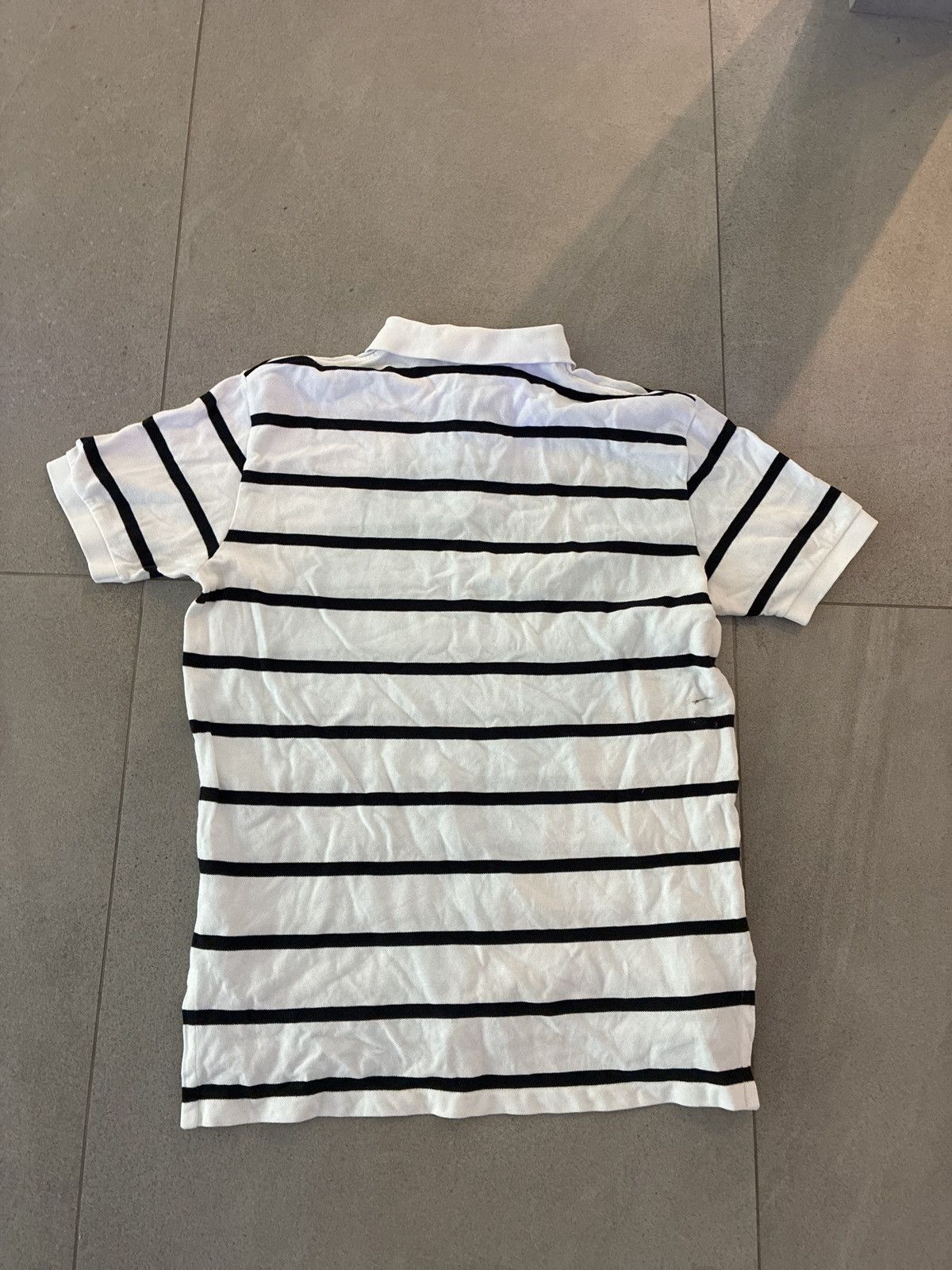 Polo Ralph Lauren Polo Ralph Lauren White with black stripes polo Size US L / EU 52-54 / 3 - 1 Thumbnail