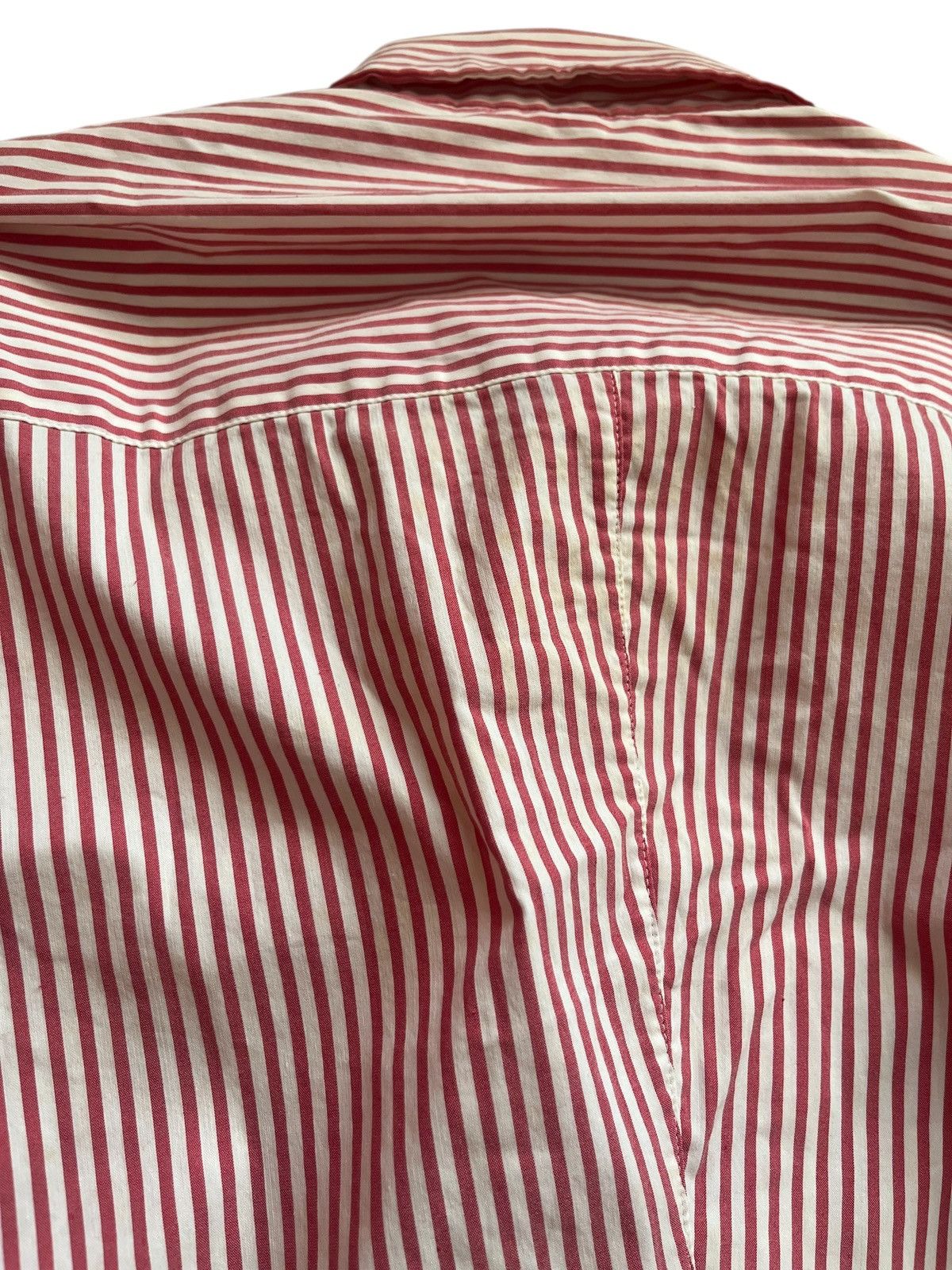 Issey Miyake Vintage issey miyake striped slimfit button up shirt Size US L / EU 52-54 / 3 - 3 Thumbnail