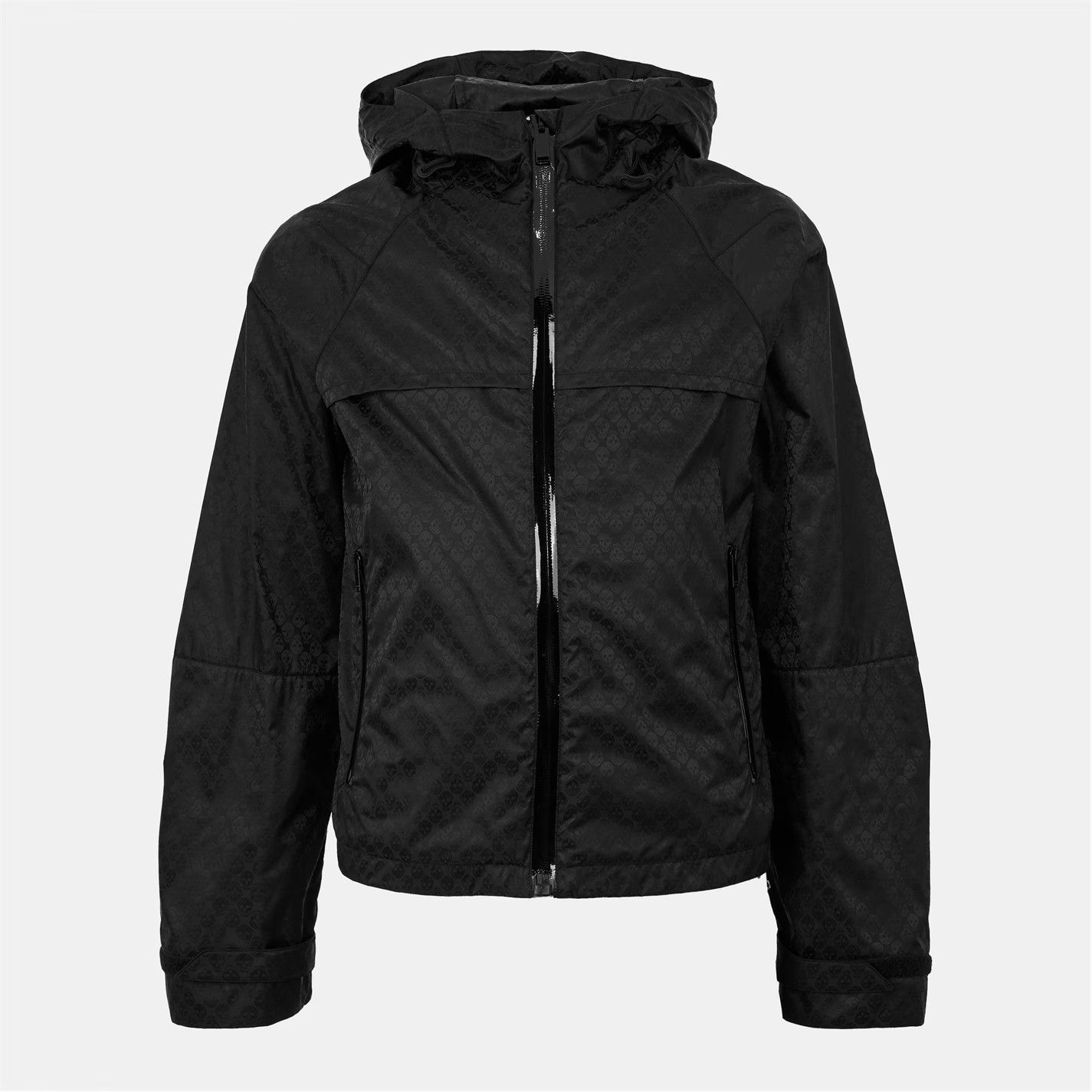 Alexander McQueen o1g2r1mq0326 Alex Kick Hood Rain Anorak Jacket in Black Size US S / EU 44-46 / 1 - 1 Thumbnail