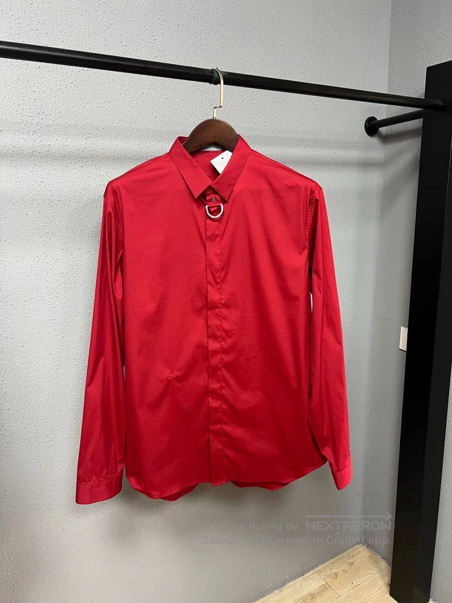 Dior Dior Red Bee Long Sleeve Shirt. Size US M / EU 48-50 / 2 - 1 Thumbnail