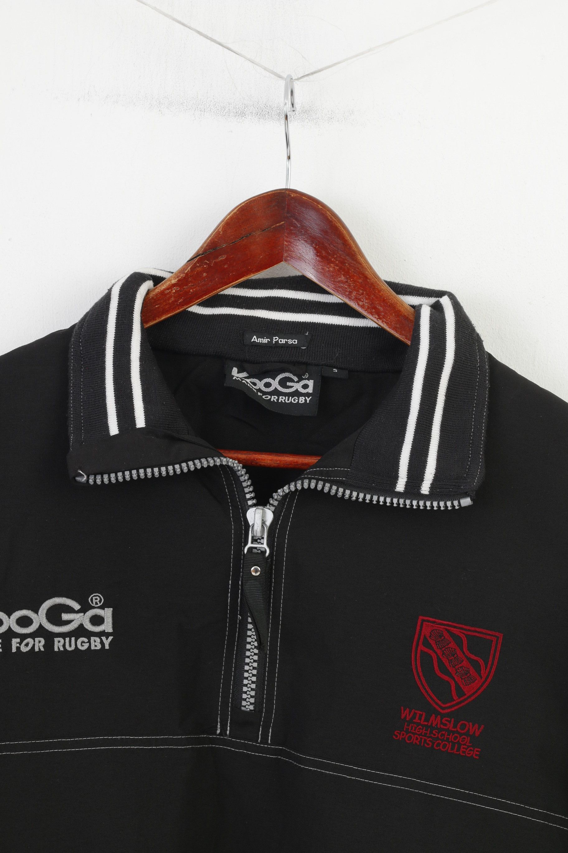 Vintage KOOGA Men S Jacket Black Pullover Nylon Wilmslow 4446 Size US S / EU 44-46 / 1 - 2 Thumbnail