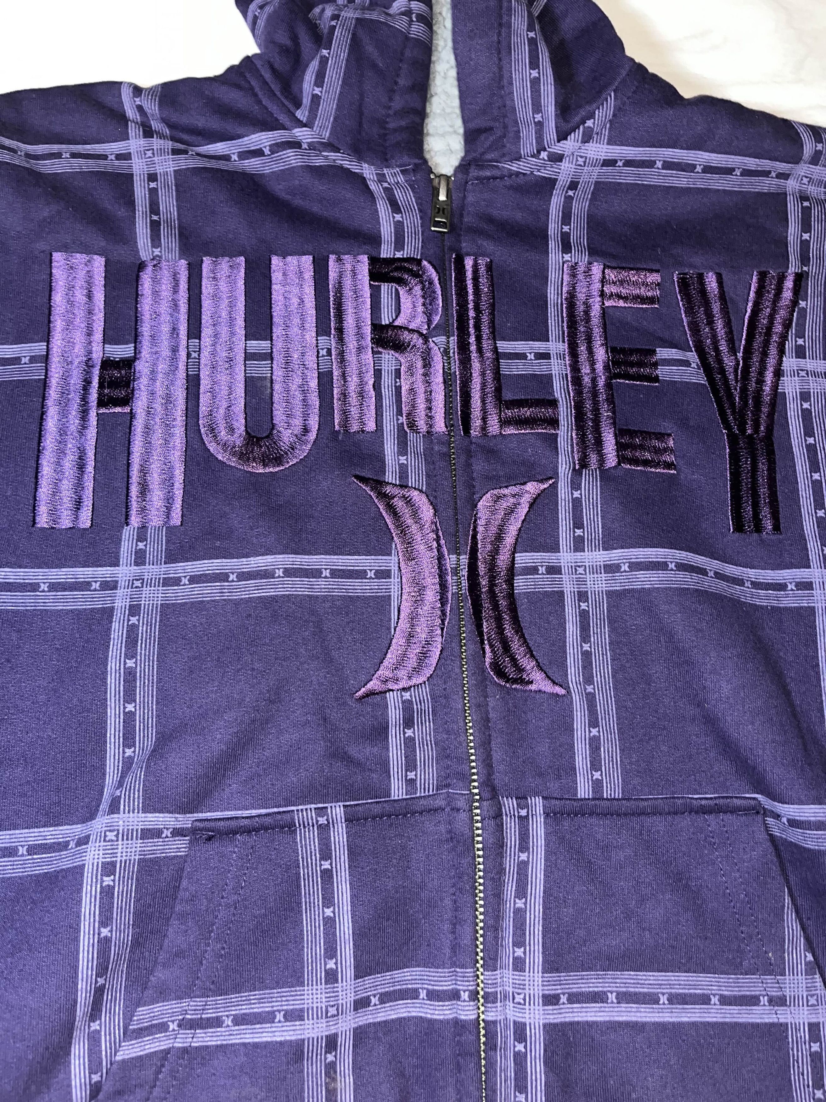 Hurley × Vintage Y2K Hurley Thick Zip-Up Size US M / EU 48-50 / 2 - 3 Thumbnail