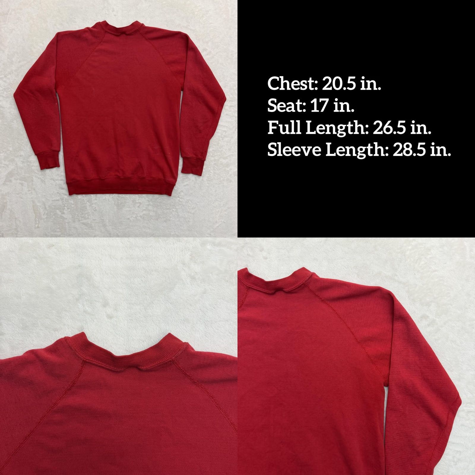 Vintage VINTAGE Steamboat Ski Sweatshirt Mens Medium Red Graphic Fleece Raglan Pullover Size US M / EU 48-50 / 2 - 8 Thumbnail