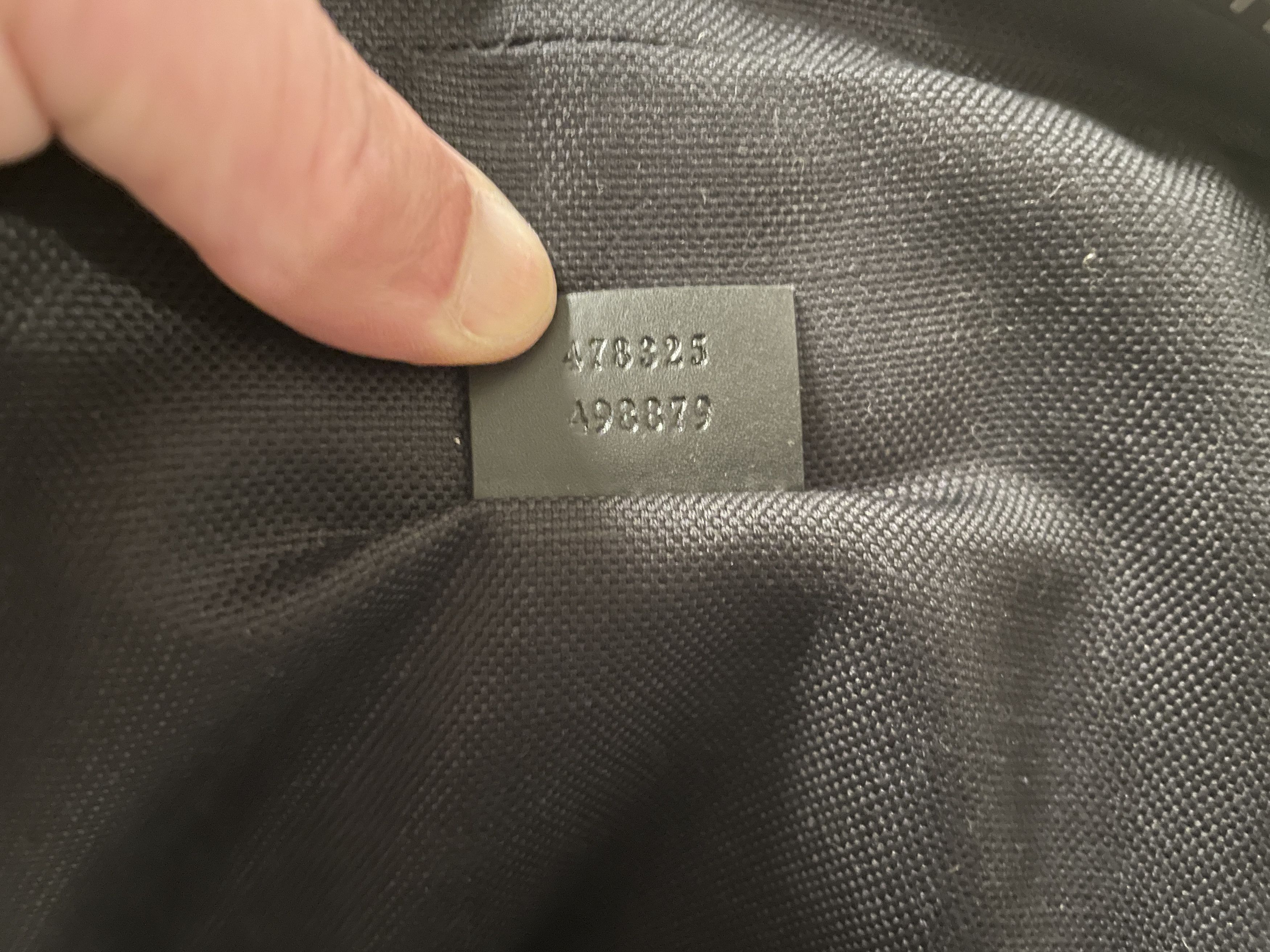 Gucci Gucci Black Sling Backpack *Authentic* Size ONE SIZE - 8 Thumbnail