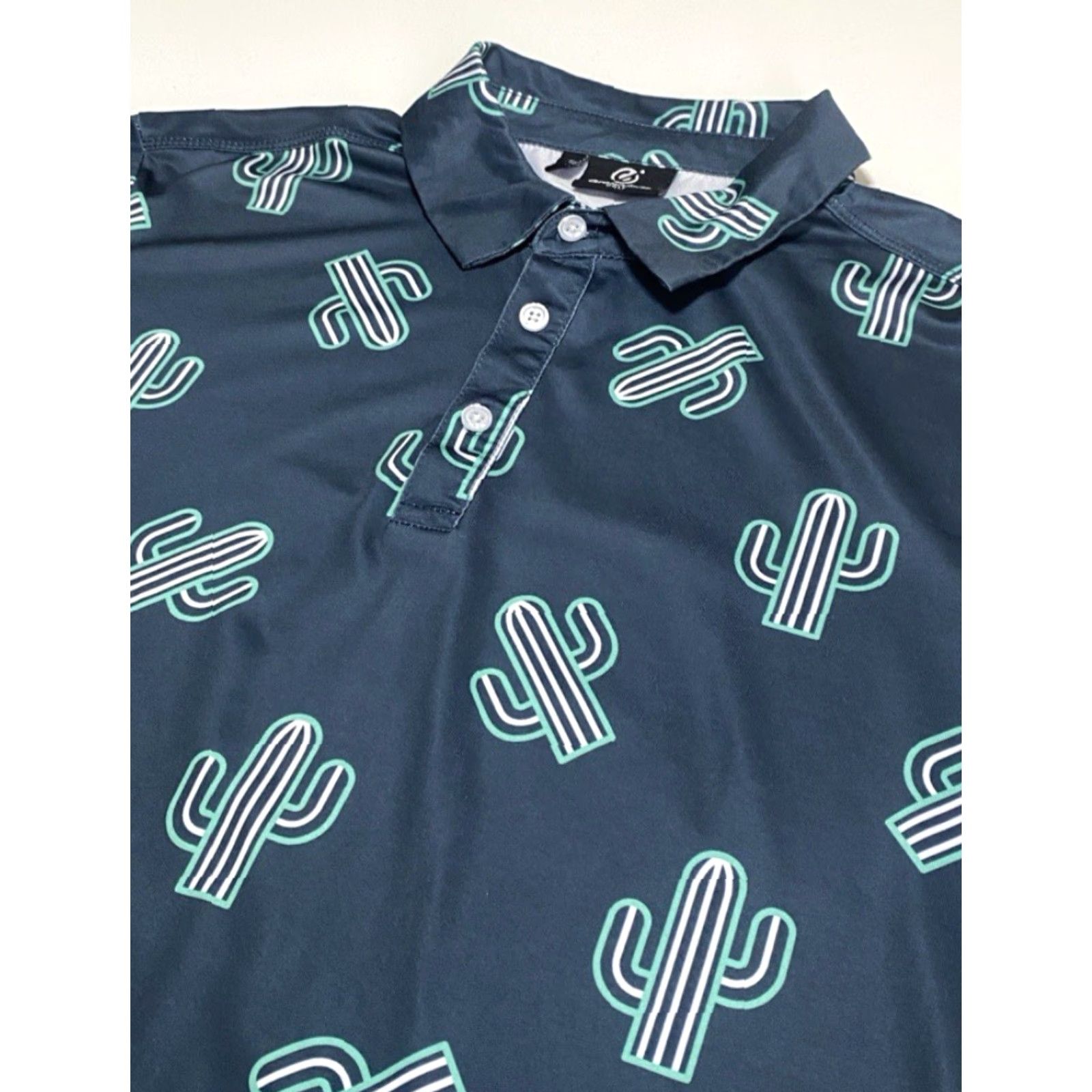 Vintage GreenSide Men’s Golf Polo Shirt Polo Shirt Casual Activewear Sz S Blue 90s? (Note: This seems off) Size US S / EU 44-46 / 1 - 5 Thumbnail