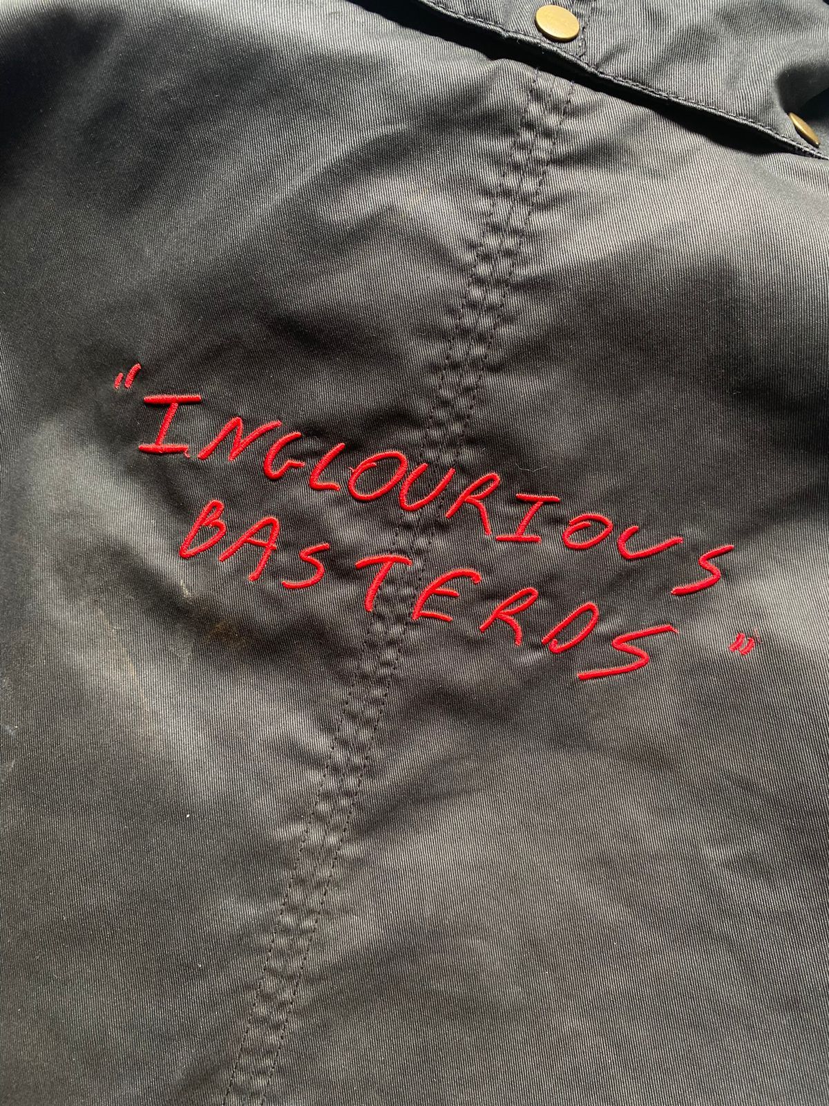 Vintage Quentin Tarantino Film Inglourious Basterds Original Bomber Size US L / EU 52-54 / 3 - 6 Thumbnail