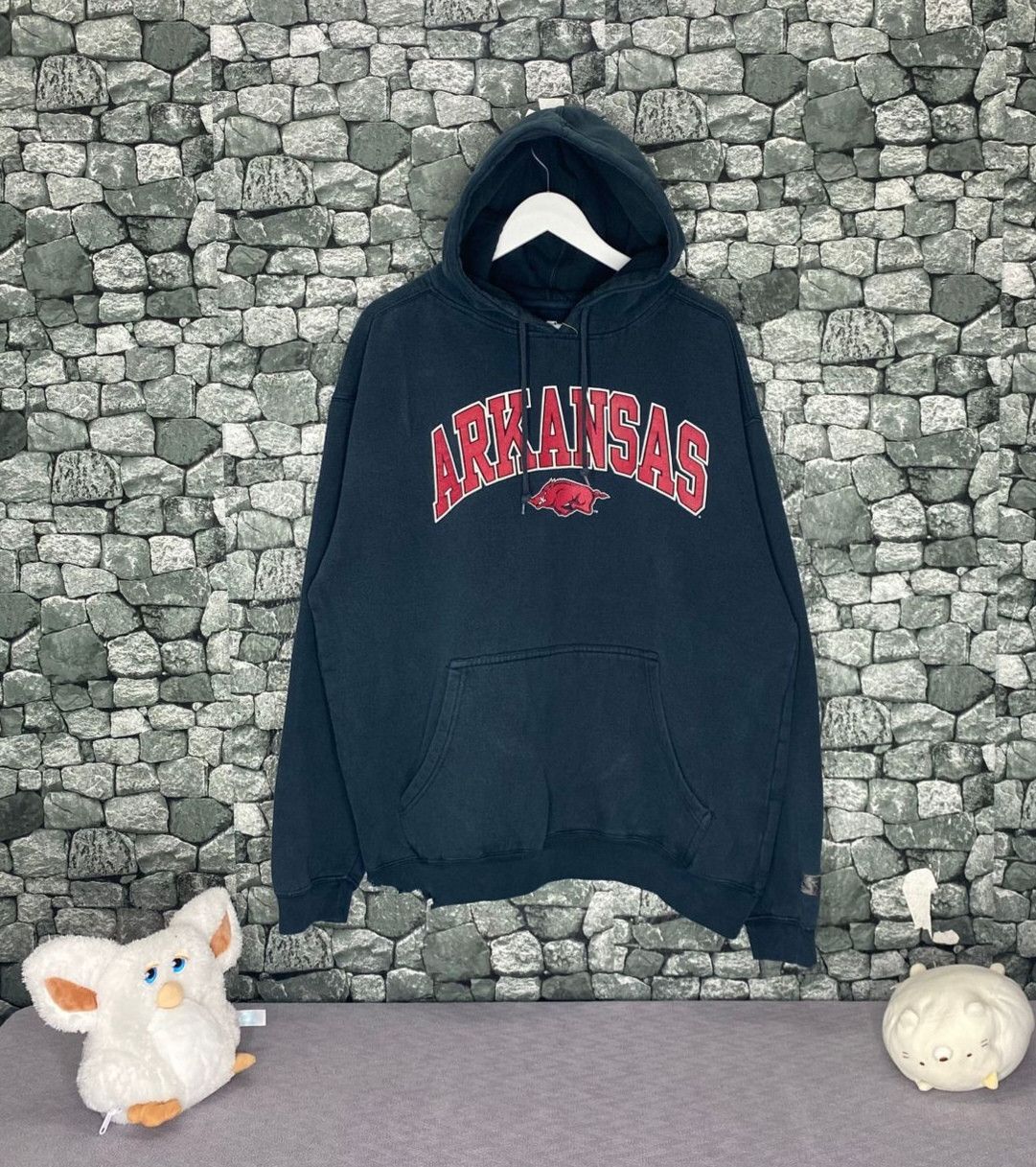 Starter Vintage Starter Arkansas Hoodies Size US XL / EU 56 / 4 - 1 Thumbnail