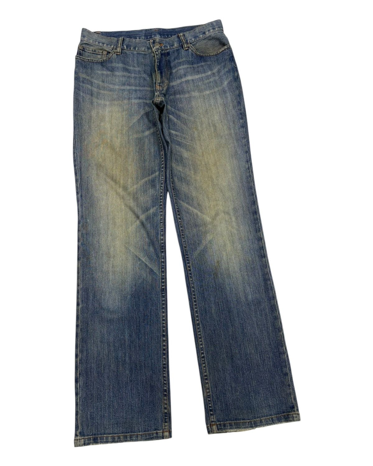 Yohji Yamamoto 🔥D’URBAN RUSTY DENIM MUD WASH LOOSE FIT JEANS Size US 32 / EU 48 - 5 Thumbnail