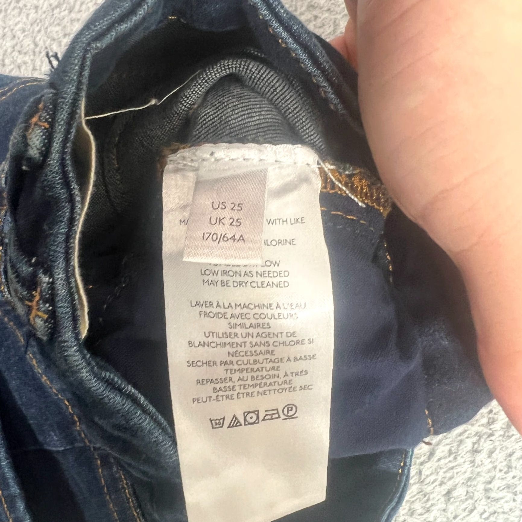 Free People Vintage Free People We the Free Women’s Skinny Jeans Size 25 Denim Boho Casual Size 42" / US 20 - 6 Thumbnail