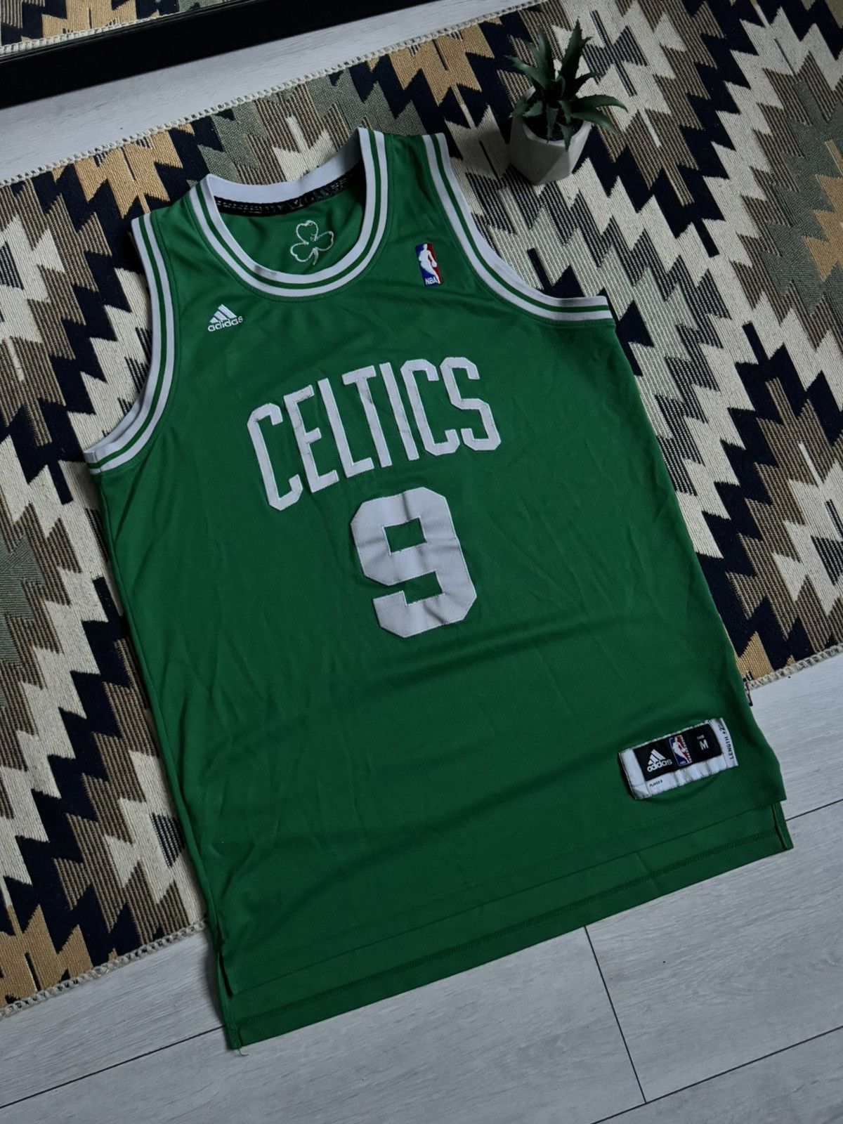 NBA Vintage Adidas NBA Boston Celtics 2013 Rondo #9 Jersey Size US M / EU 48-50 / 2 - 3 Thumbnail