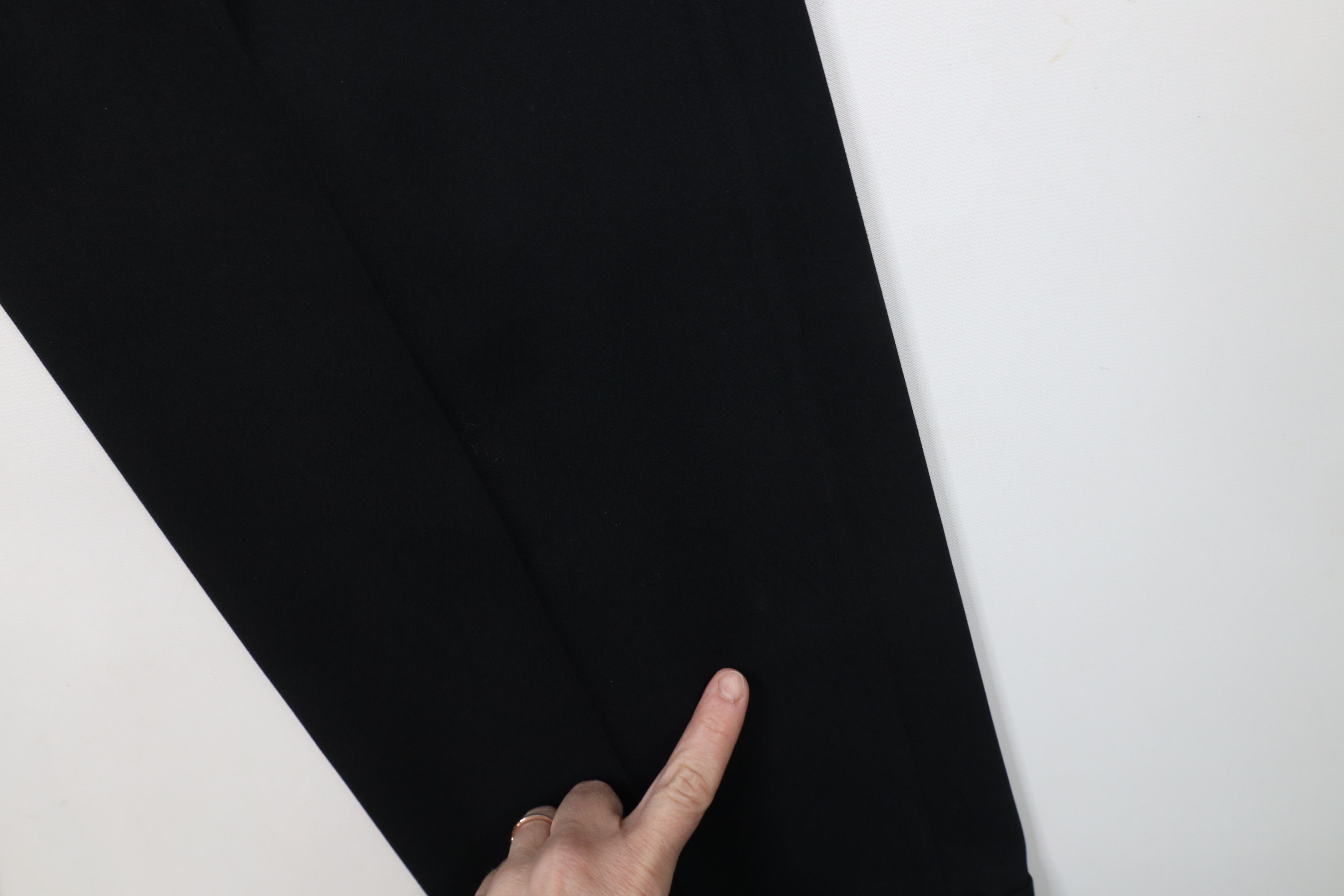 Ralph Lauren × Vintage Vintage Ralph Lauren Wide Leg Chino Pants Trousers Black Size US 34 / EU 50 - 7 Thumbnail