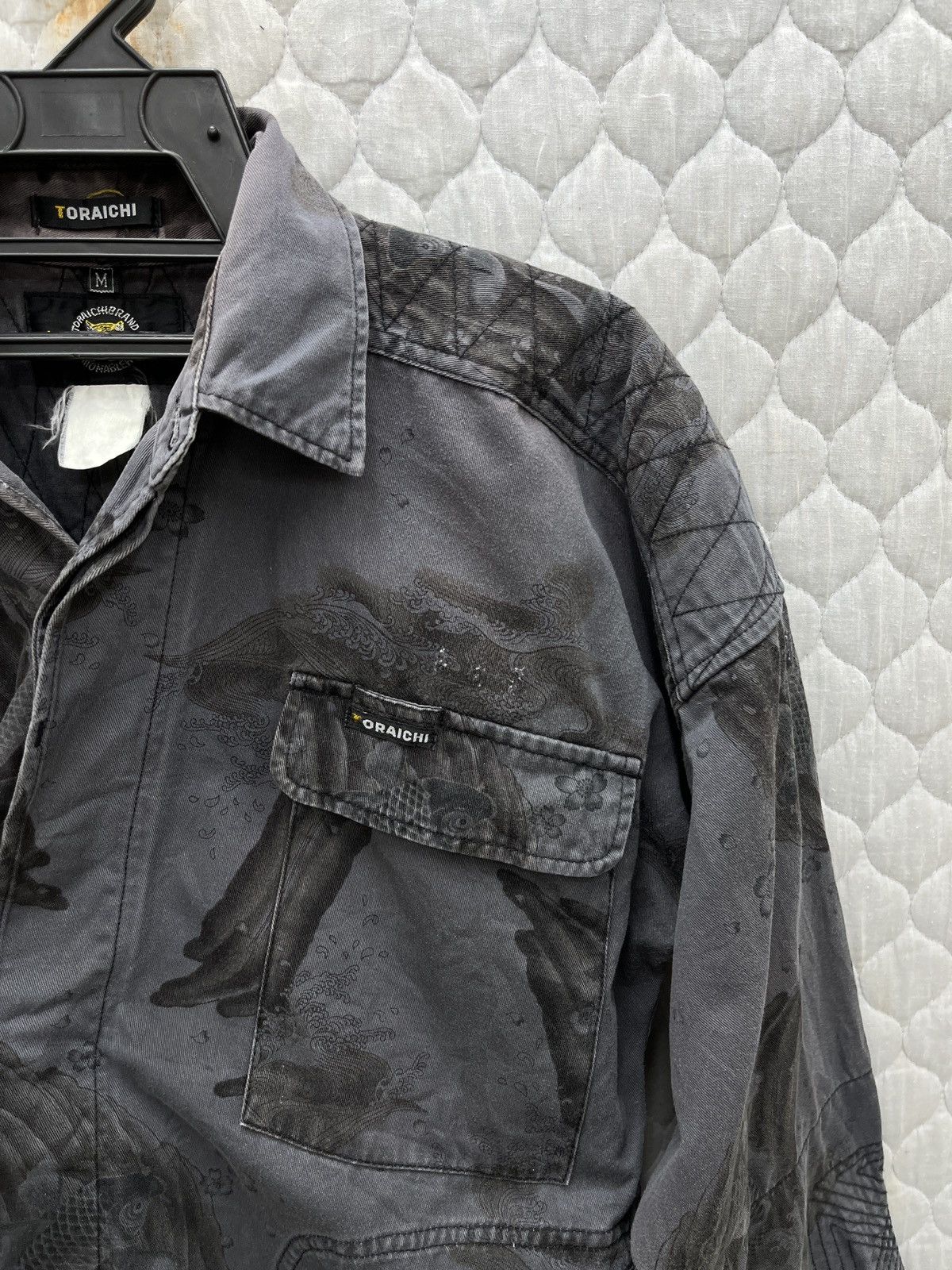 Japanese Brand × Vintage 🔥🔥🔥ARCHIVE TORAICHI SUKAJAN KOI FISH JACKET Size US S / EU 44-46 / 1 - 13 Thumbnail