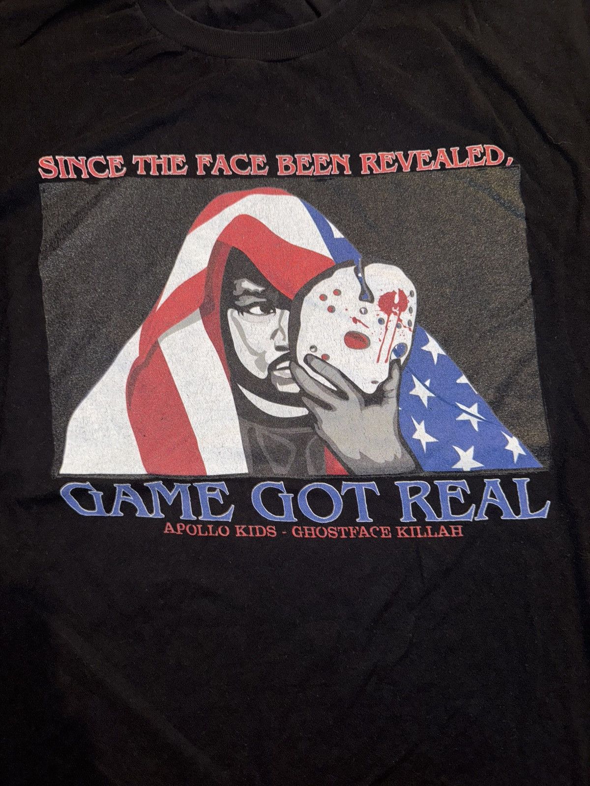 Rap Tees OG 2010 Ghostface Killah Apollo Kids Rap Album Promo Tee Size US XXL / EU 58 / 5 - 2 Thumbnail