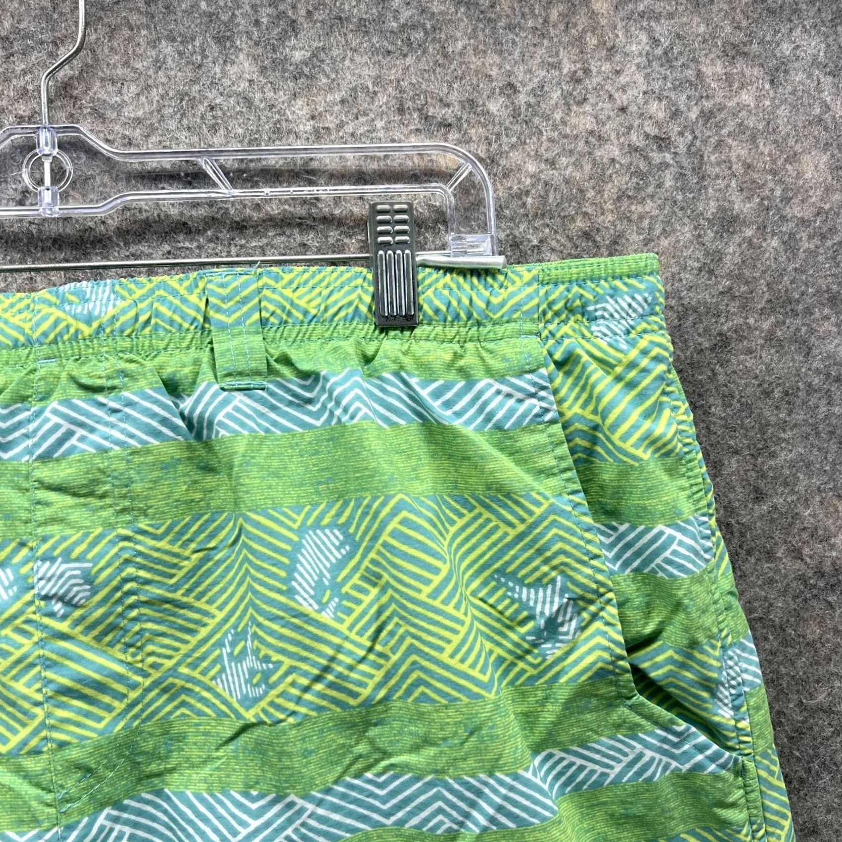Swims VINTAGE Columbia Shorts Men XL Green Swim Bottom Lined PFG Performance Pockets Drawstring Size US 36 / EU 52 - 5 Thumbnail