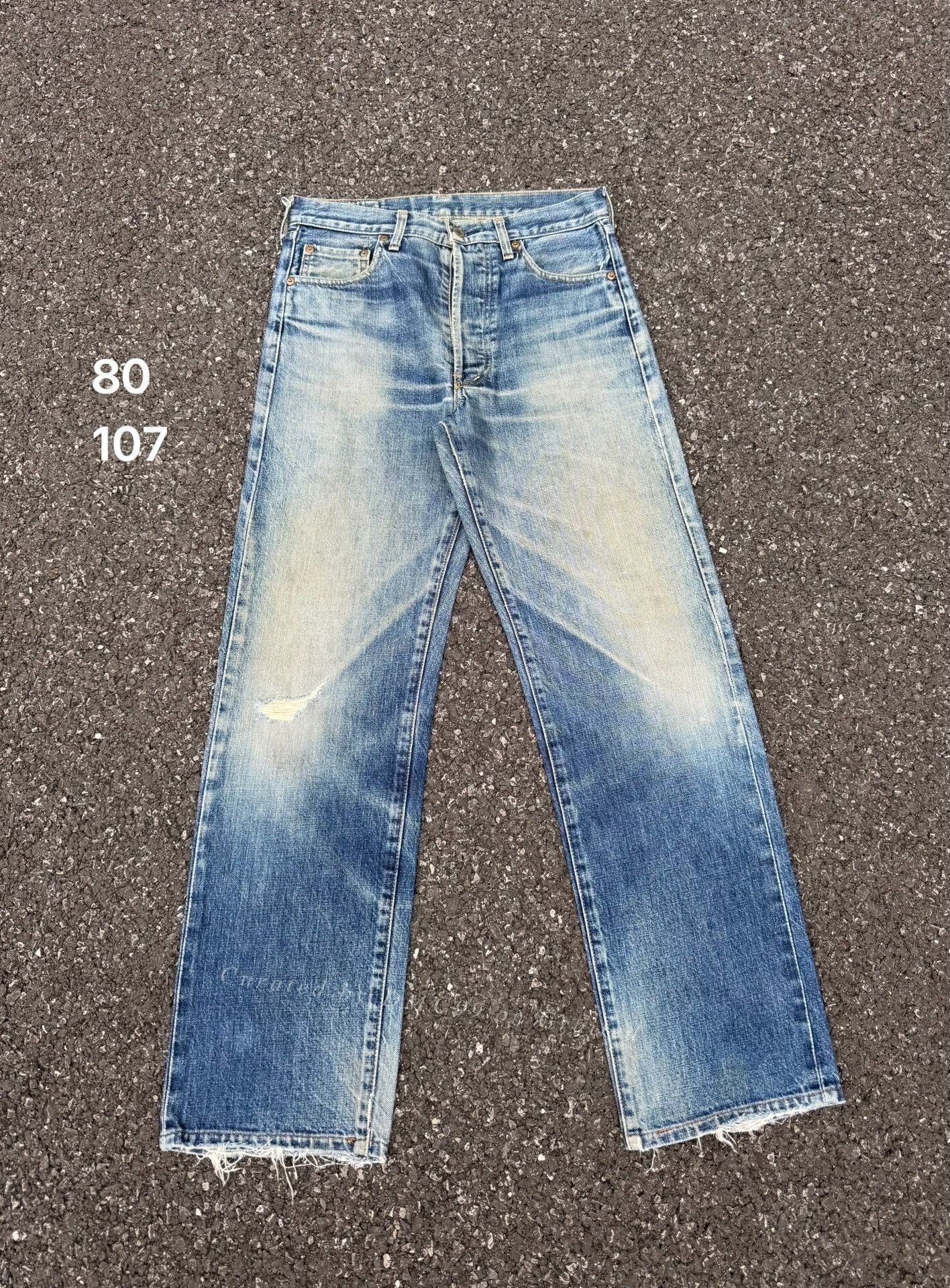 Vintage Vintage Levis 503 BIG E Jeans Size US 30 / EU 46 - 1 Thumbnail