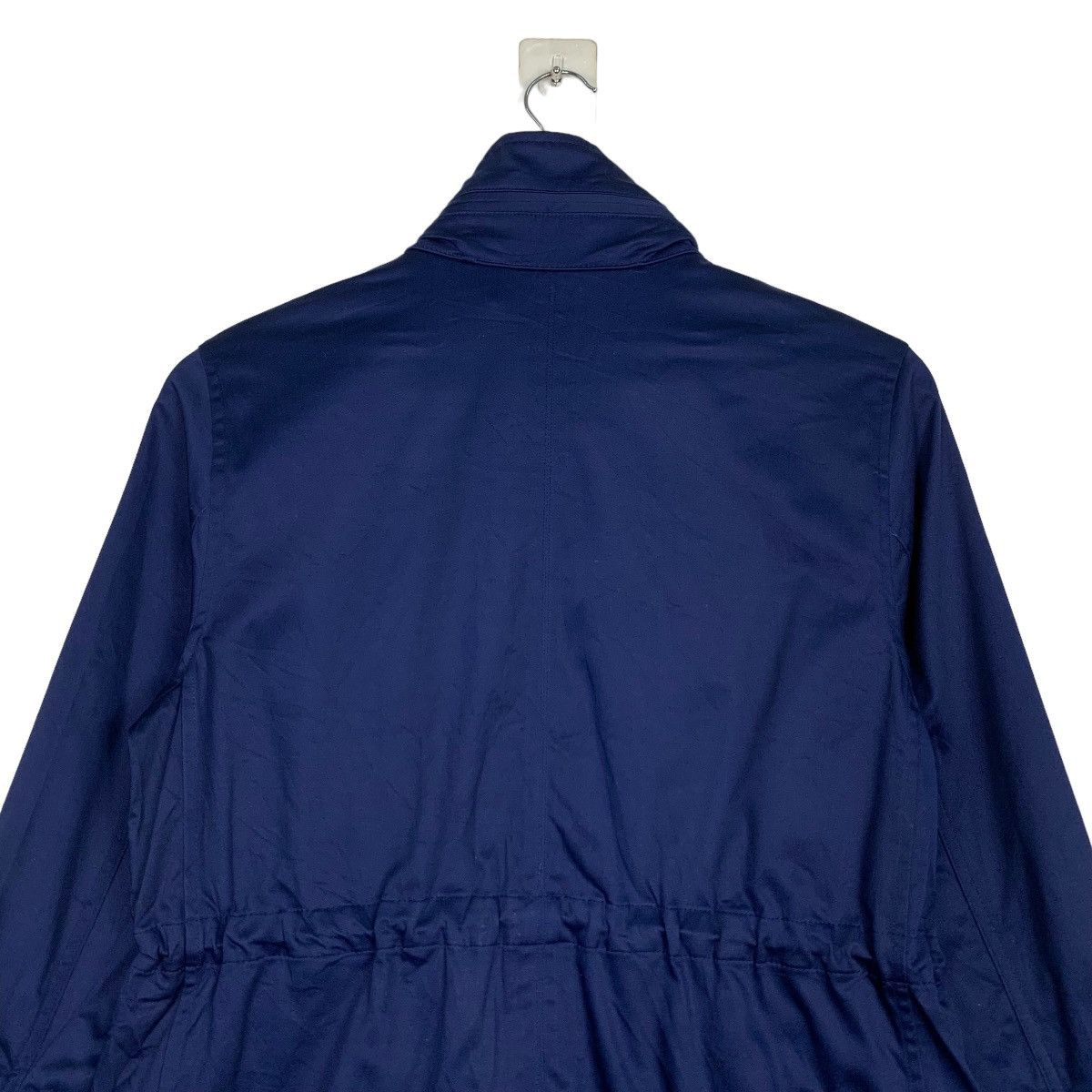 Lands' End LANDS’ END Blue Belted Casual Jacket #0975-C43 Size M / US 6-8 / IT 42-44 - 8 Thumbnail