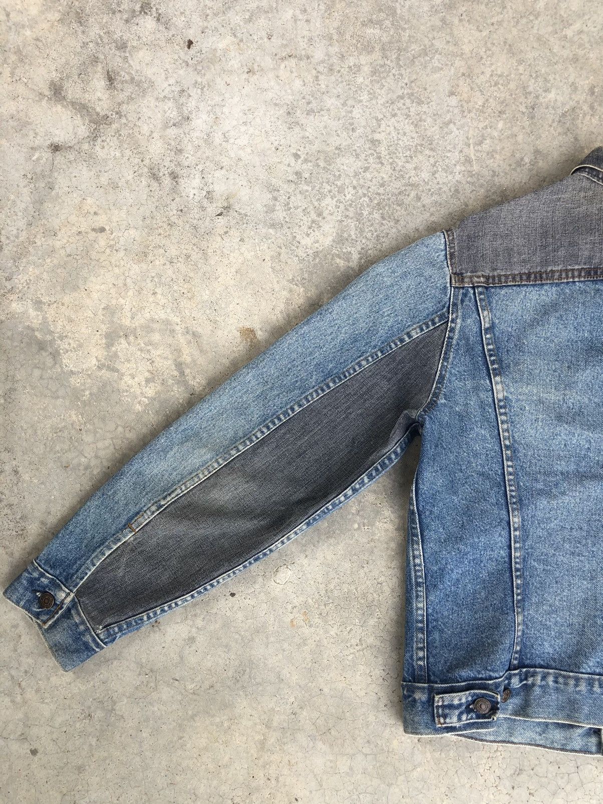 Levi's Vintage 80’s Levi’s Denim Jacket Distressed Jeans Size US M / EU 48-50 / 2 - 9 Thumbnail