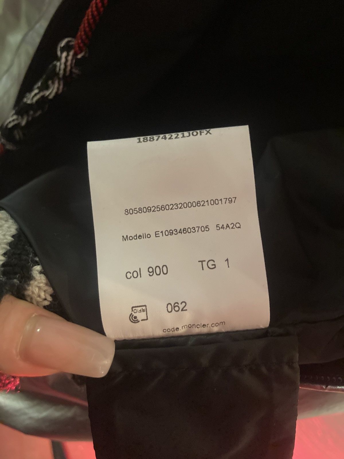 Moncler Brand New Moncler Silver Men Small Size US S / EU 44-46 / 1 - 11 Thumbnail