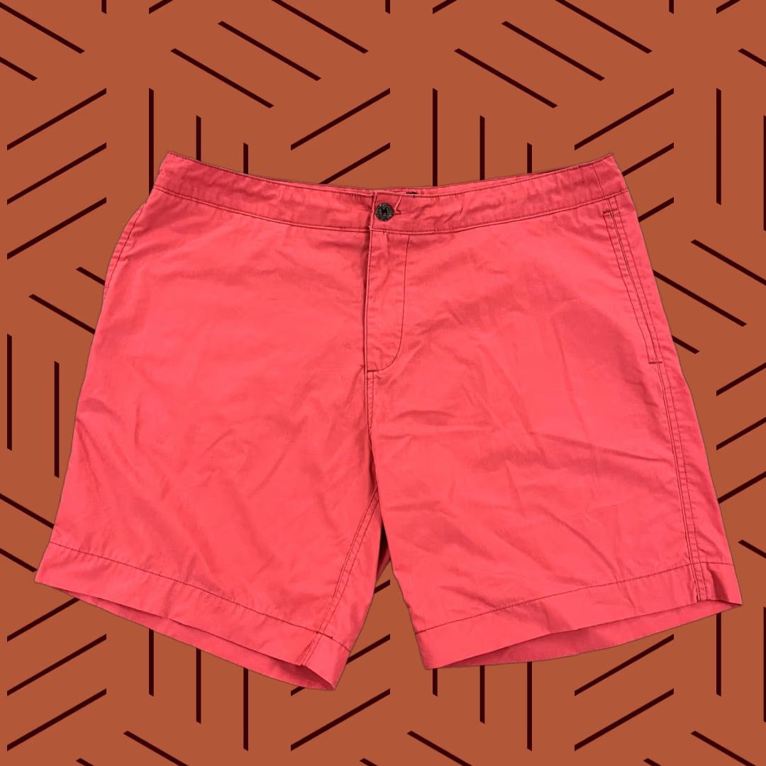 Faherty Faherty Shorts Men Adult 38 Red ALL DAY Golf Beach Preppy Drawstring 5-Pocket Chino Mens Size US 38 / EU 54 - 1 Thumbnail