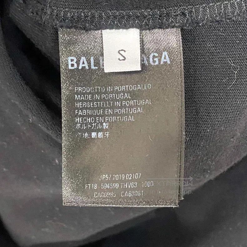 Balenciaga Balenciaga Eco-friendly Printed Logo Short Sleeve Size US S / EU 44-46 / 1 - 6 Thumbnail