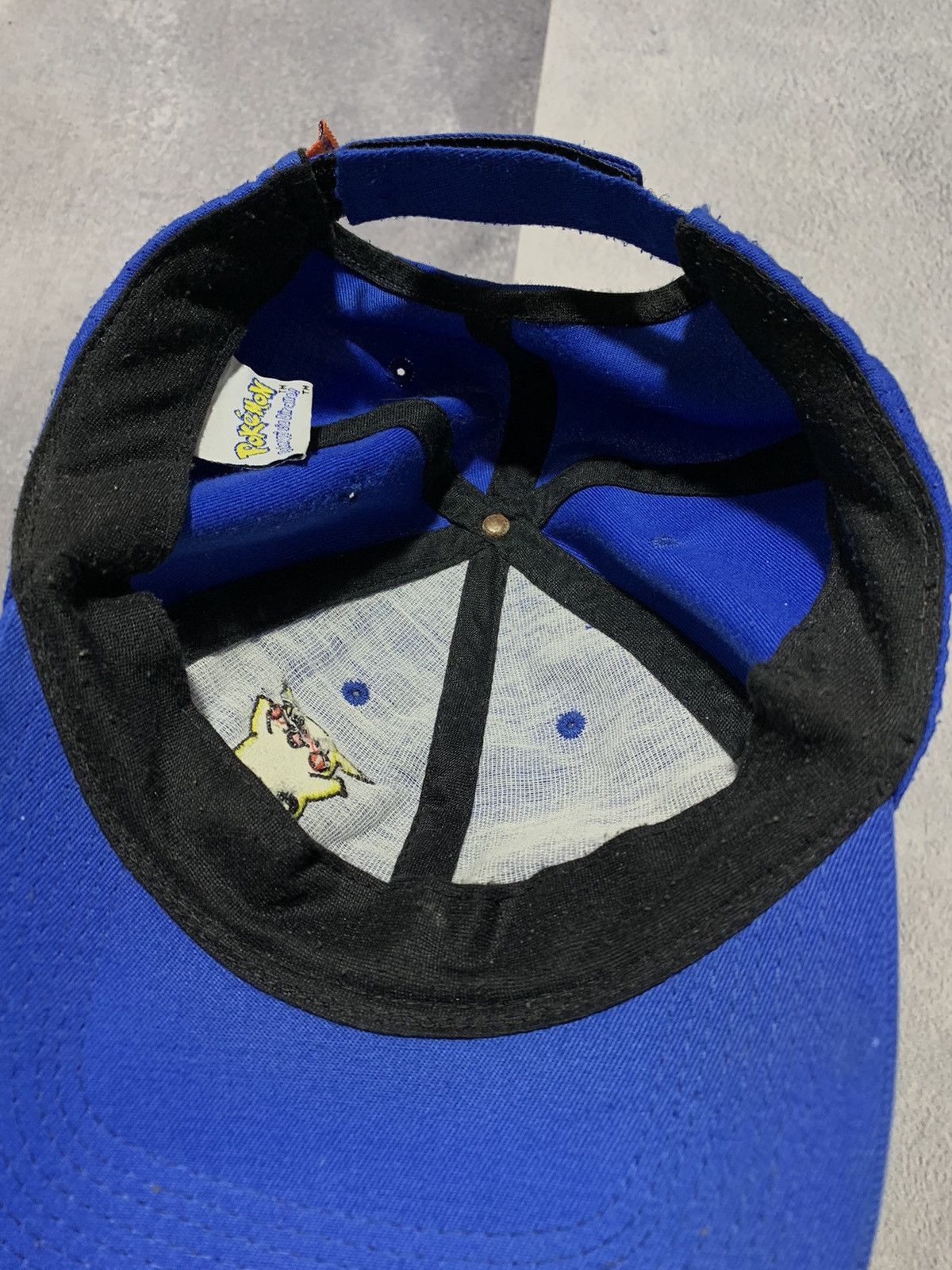 Vintage Vintage Y2K Pokémon Pikachu cap big logo style Size ONE SIZE - 5 Thumbnail
