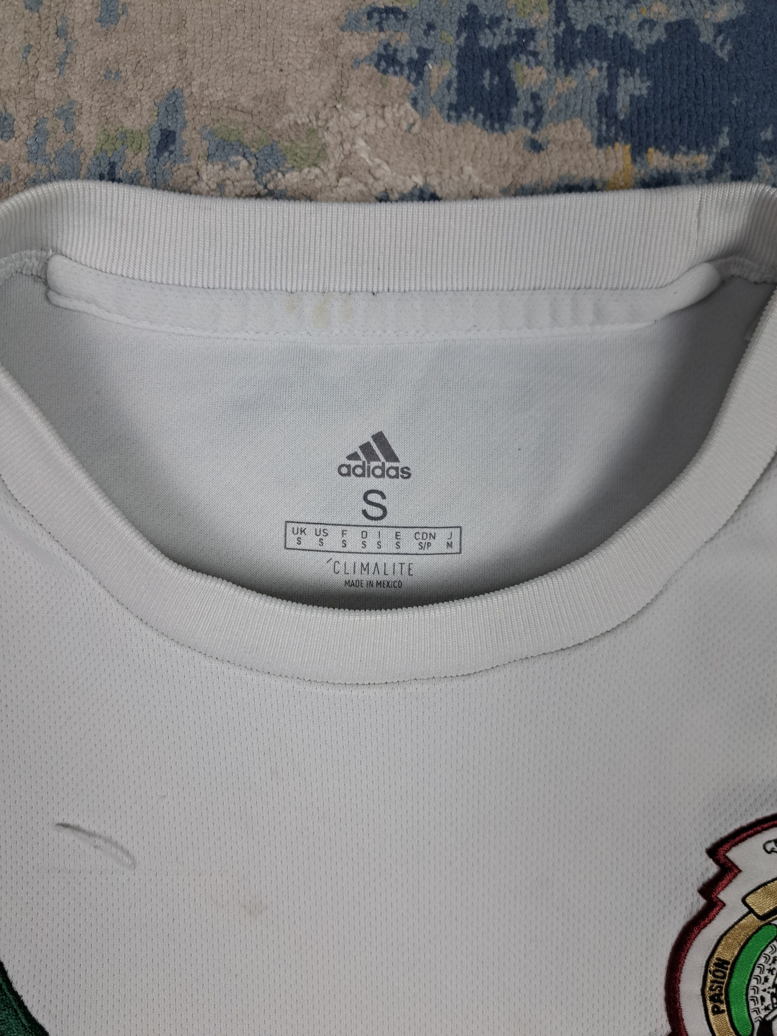 Adidas Mexico 2018 Away Kit Soccer Jersey Blokecore Football Size US S / EU 44-46 / 1 - 7 Thumbnail